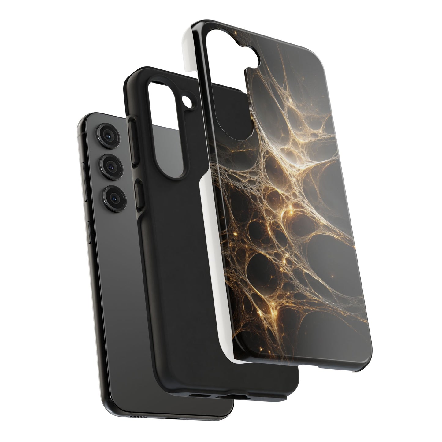Abstract Cosmic Tough Phone Case - Stylish & Durable Cell Phone Protection