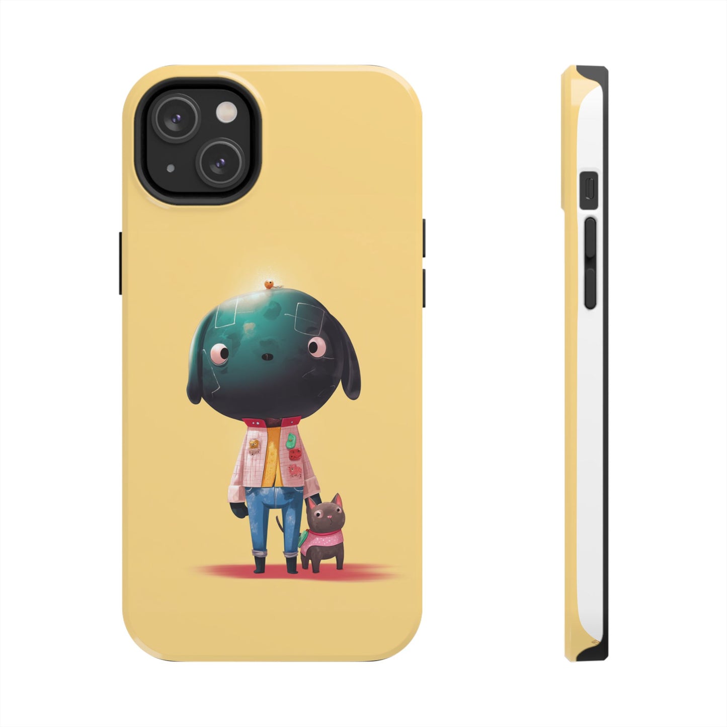 Cute Dog-Themed Tough Phone Cases for Pet Lovers - Durable Protection & Whimsical Design