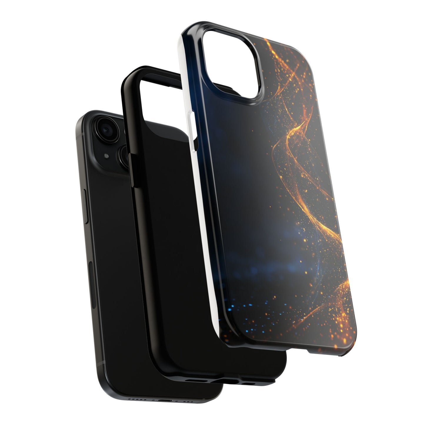 Galaxy Sparkle Tough Phone Case - Durable Protection with Elegant Design