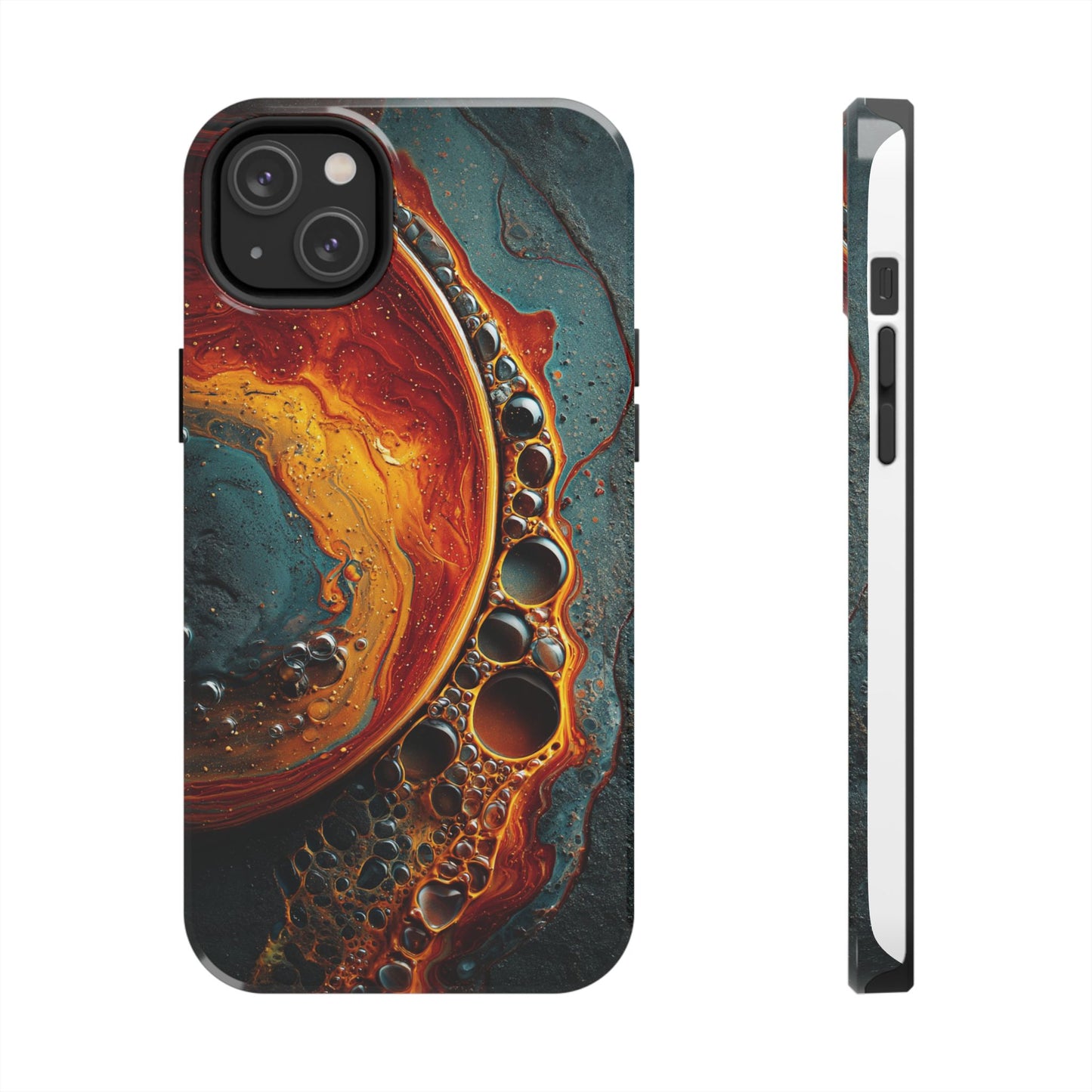 Vibrant Abstract Tough Phone Cases - Stylish Protection