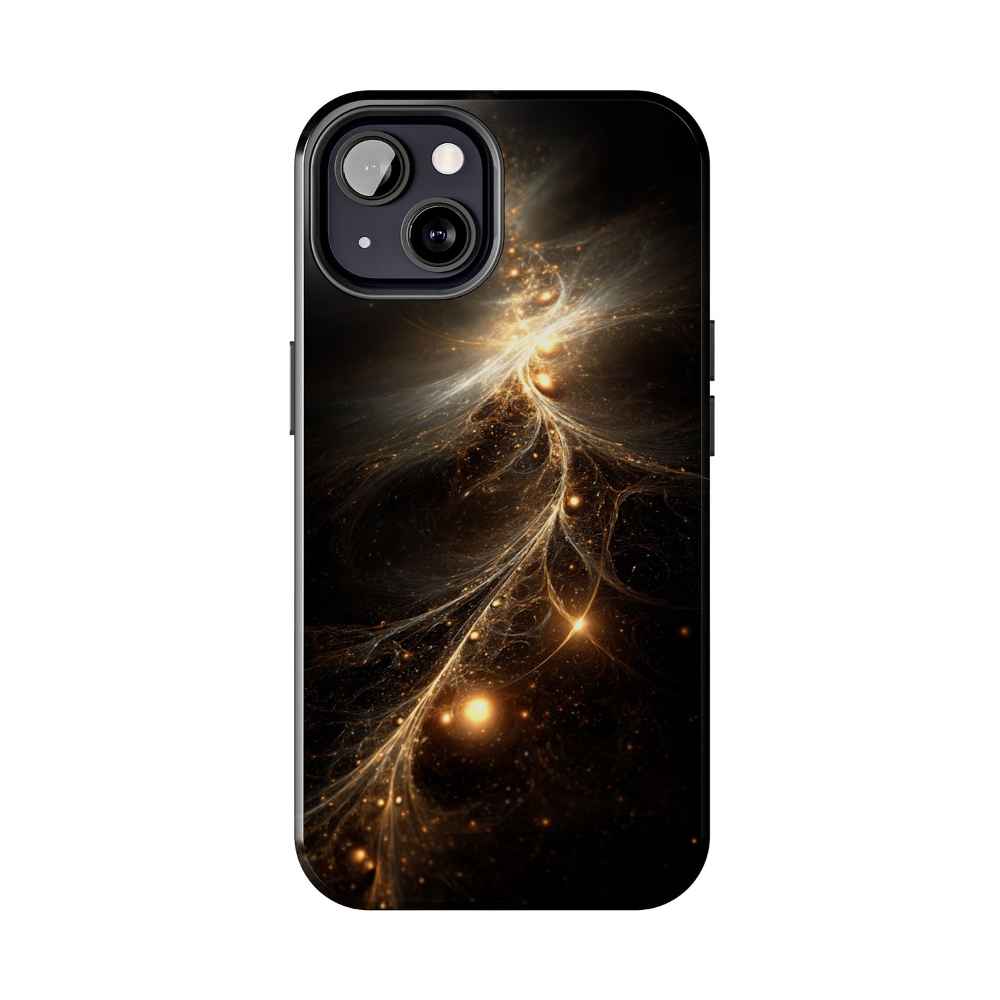 Cosmic Glow Tough Phone Case - Galaxy Design for Sci-Fi Lovers
