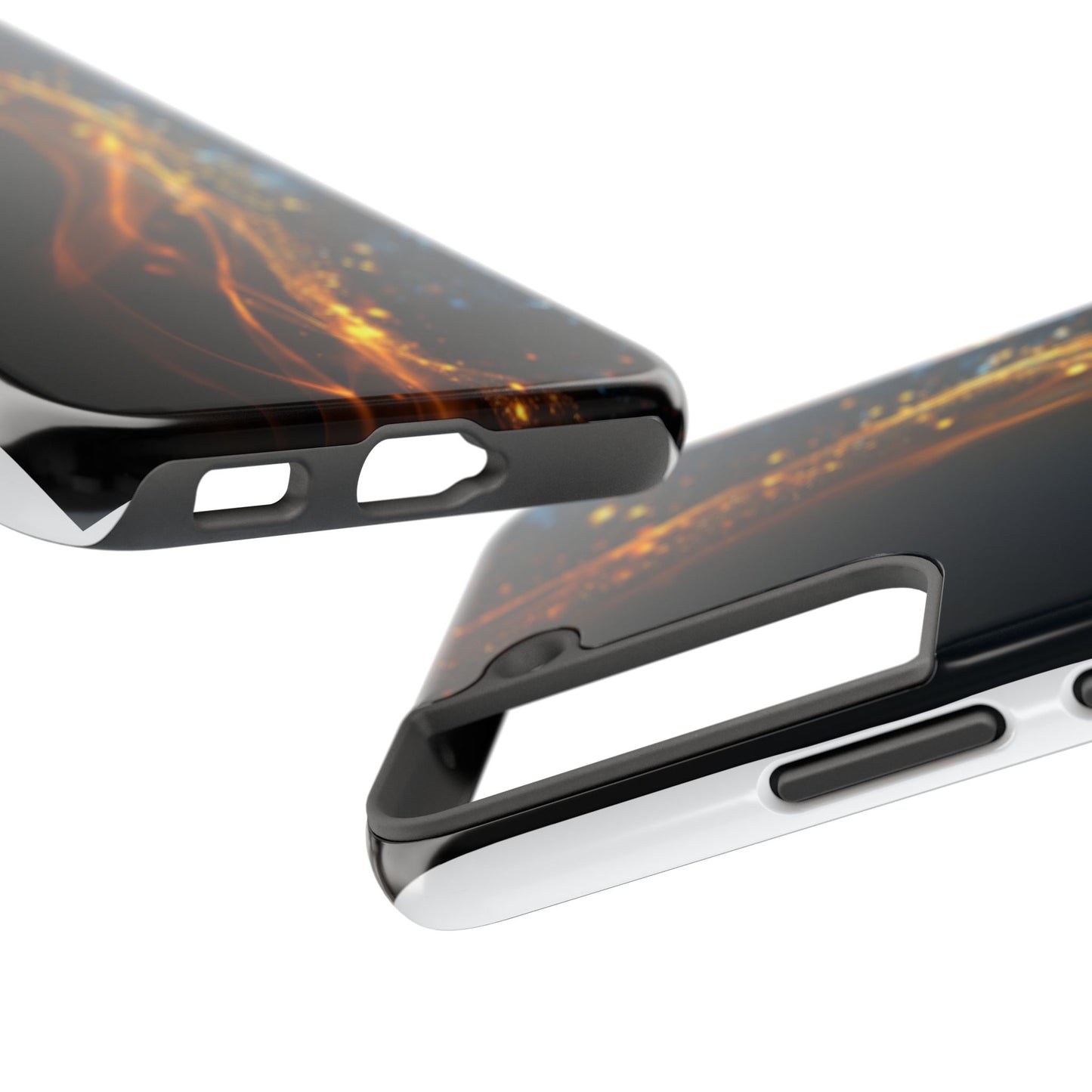 Stylish Tough Phone Cases - Durable Protection with Elegant Glow Design