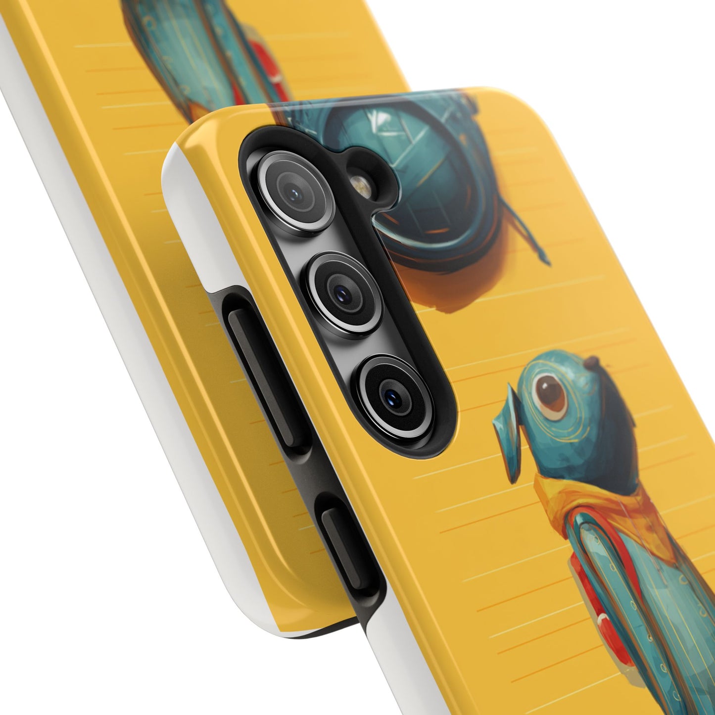 Colorful Animal Art Tough Phone Case - Perfect for Pet Lovers & Kids