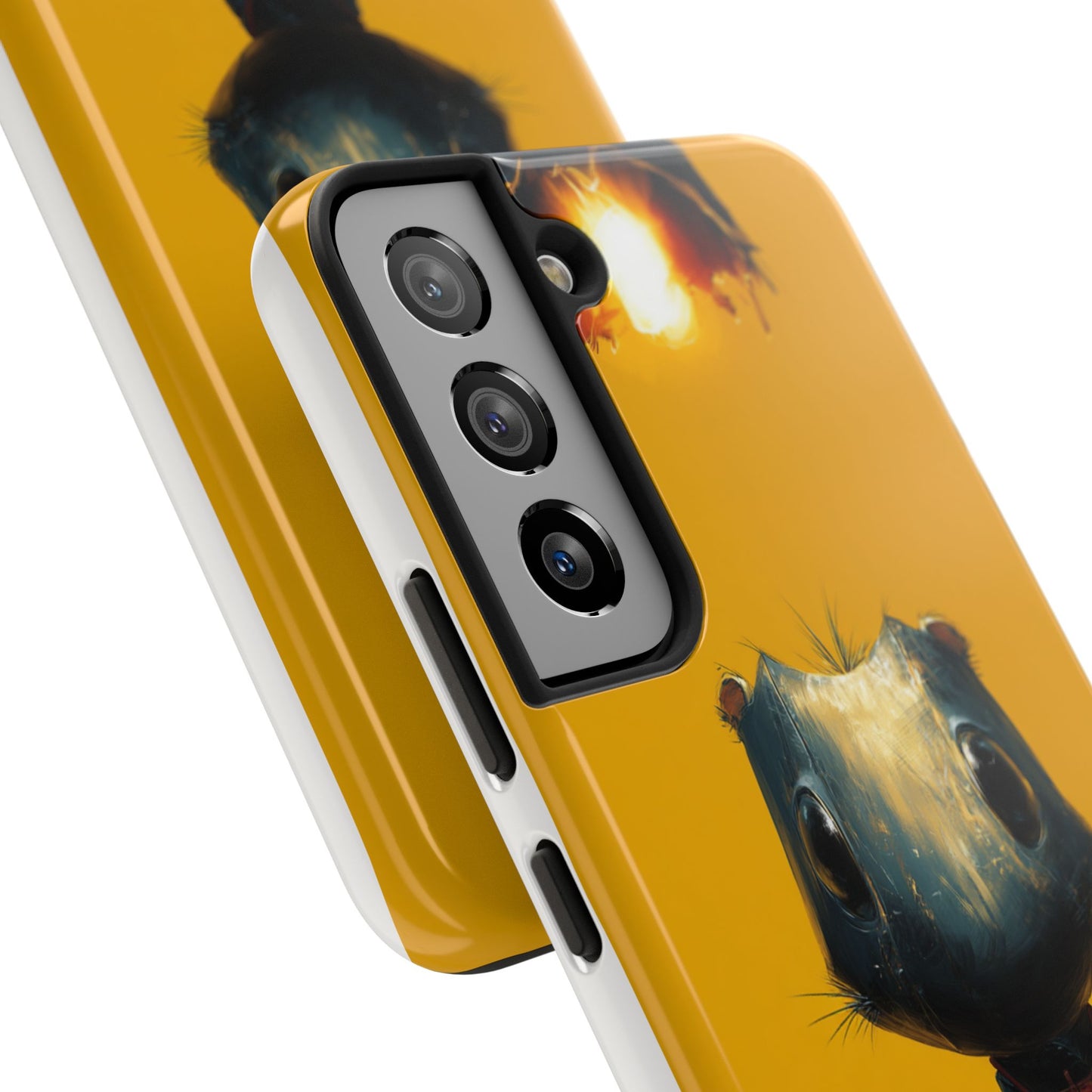 Whimsical Tough Phone Case | Cute Character Design for Animal Lovers