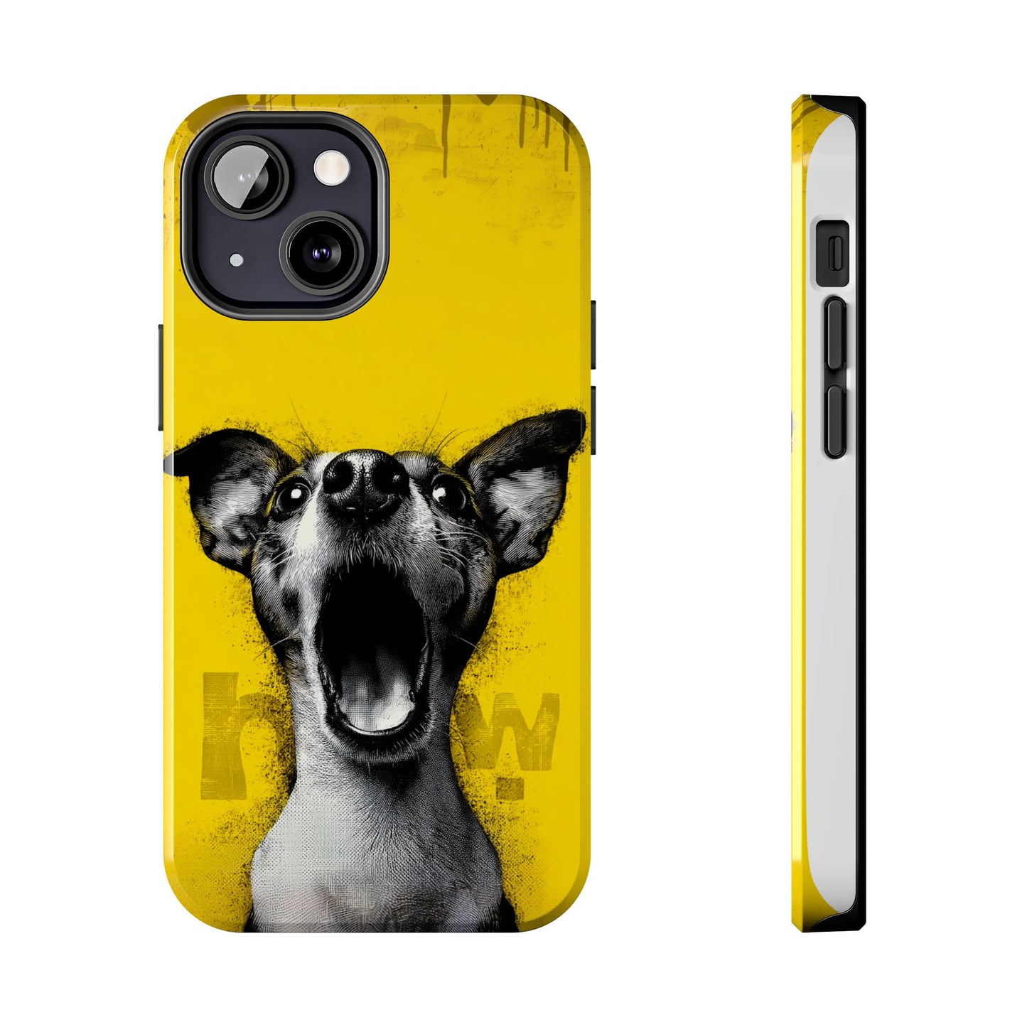Vibrant Dog Lover Tough Phone Case – Durable Pet-Inspired Protection with Bold Design