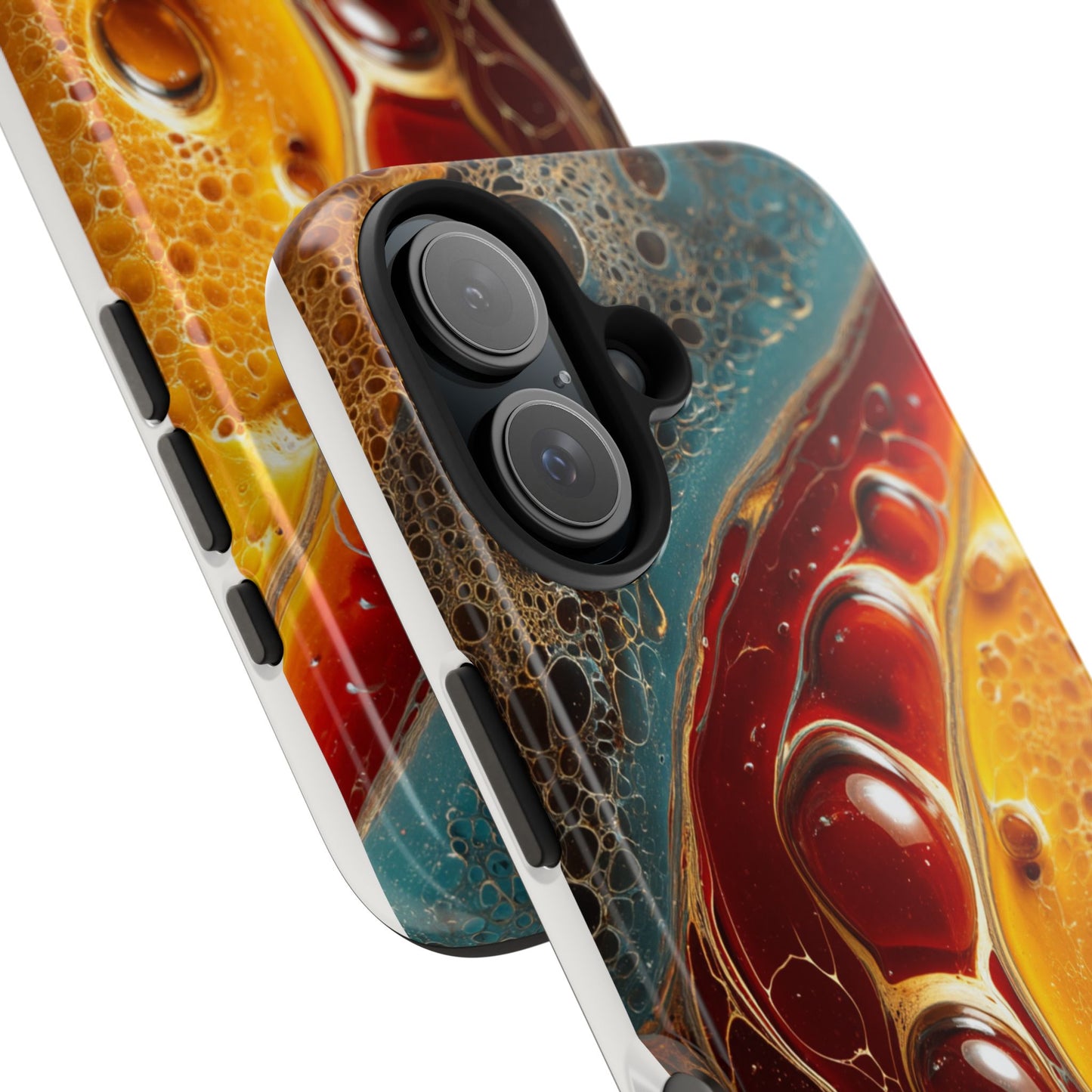 Vibrant Abstract Tough Phone Case - Colorful Protection for Your Device