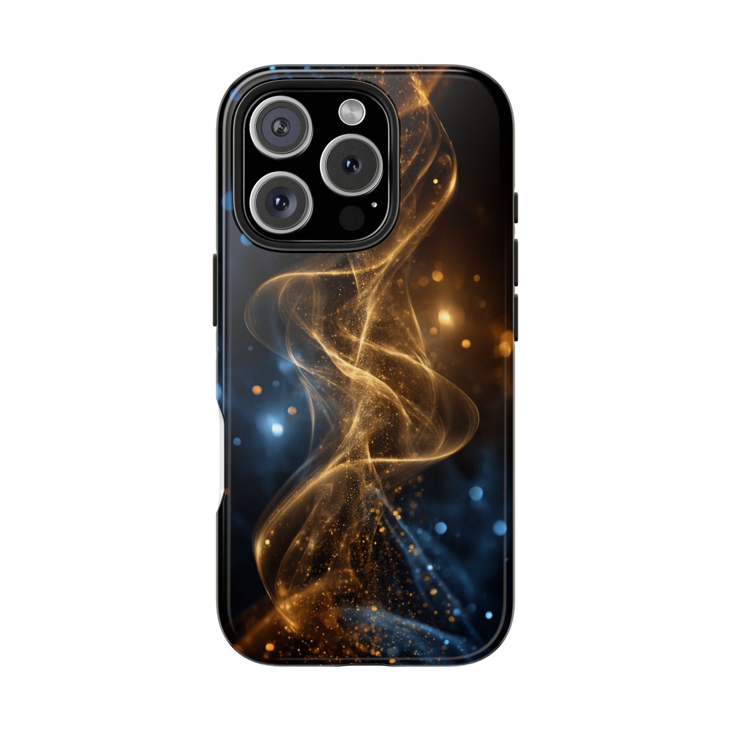 Stylish Tough Phone Cases with Sparkling Swirls Design
