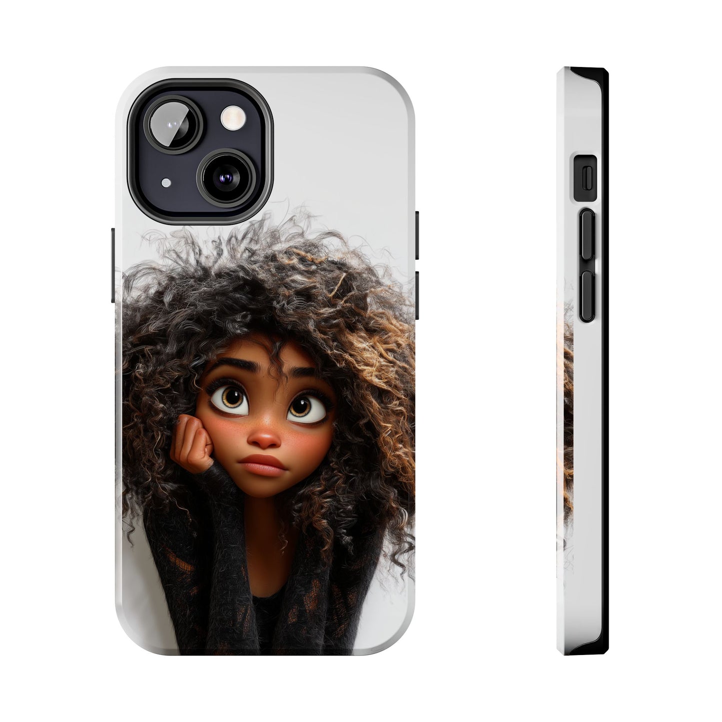 Whimsical Tough Phone Case – Playful Character Design for Teens & Creatives