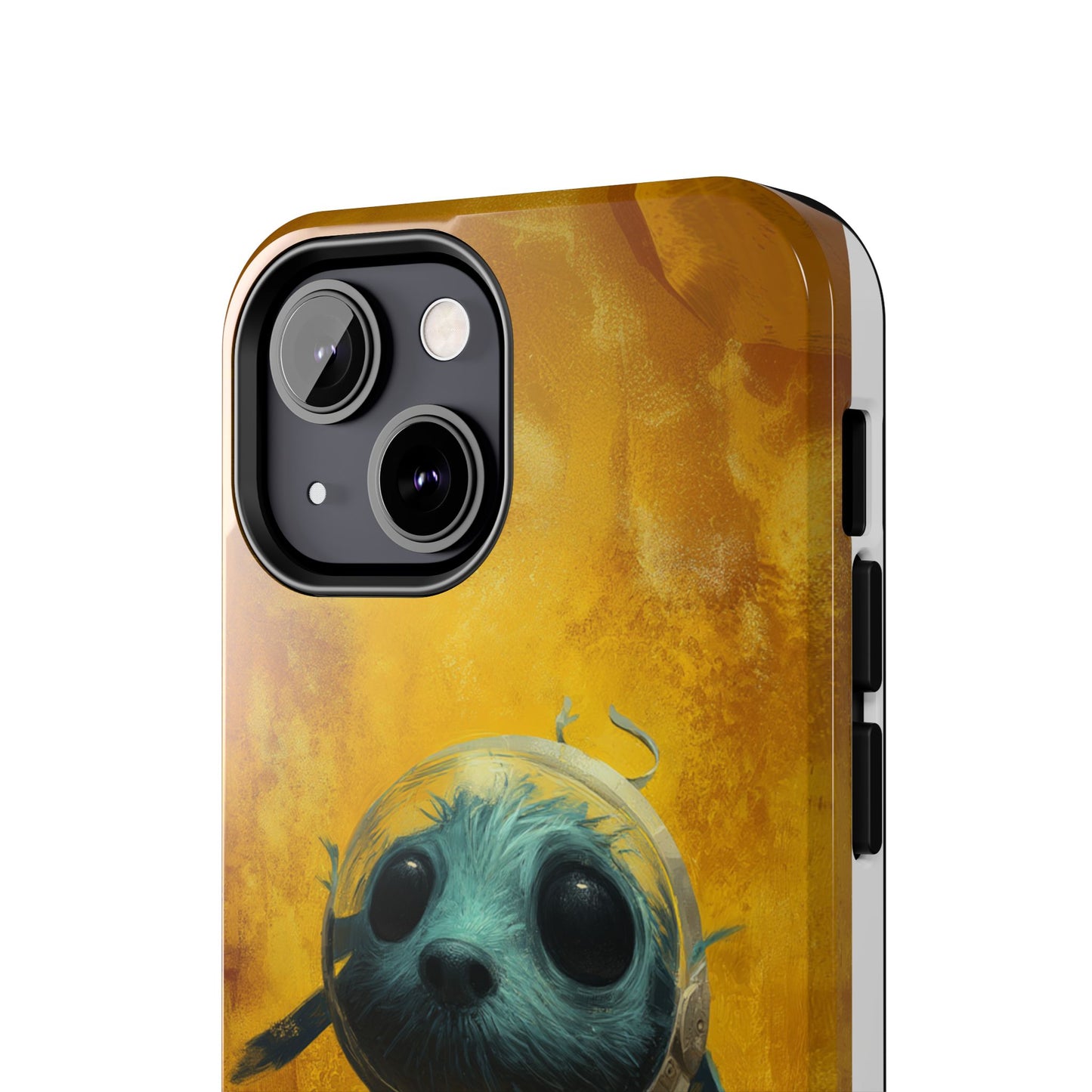 Cute Dog Art Tough Phone Case - Stylish & Protective