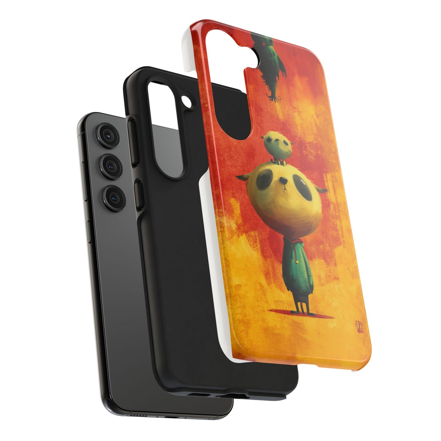 Whimsical Tough Phone Cases - Cute Animal Design for Trendy Protection