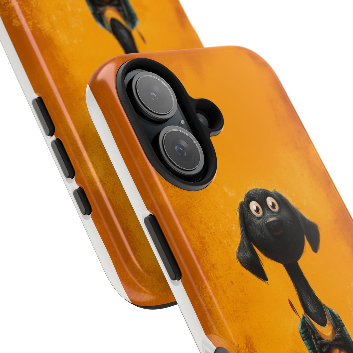 Cute Dog Art Tough Phone Case for Animal Lovers