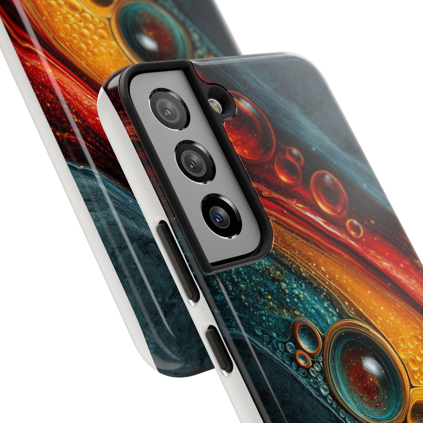 Vibrant Abstract Phone Case - Tough Protection with Style