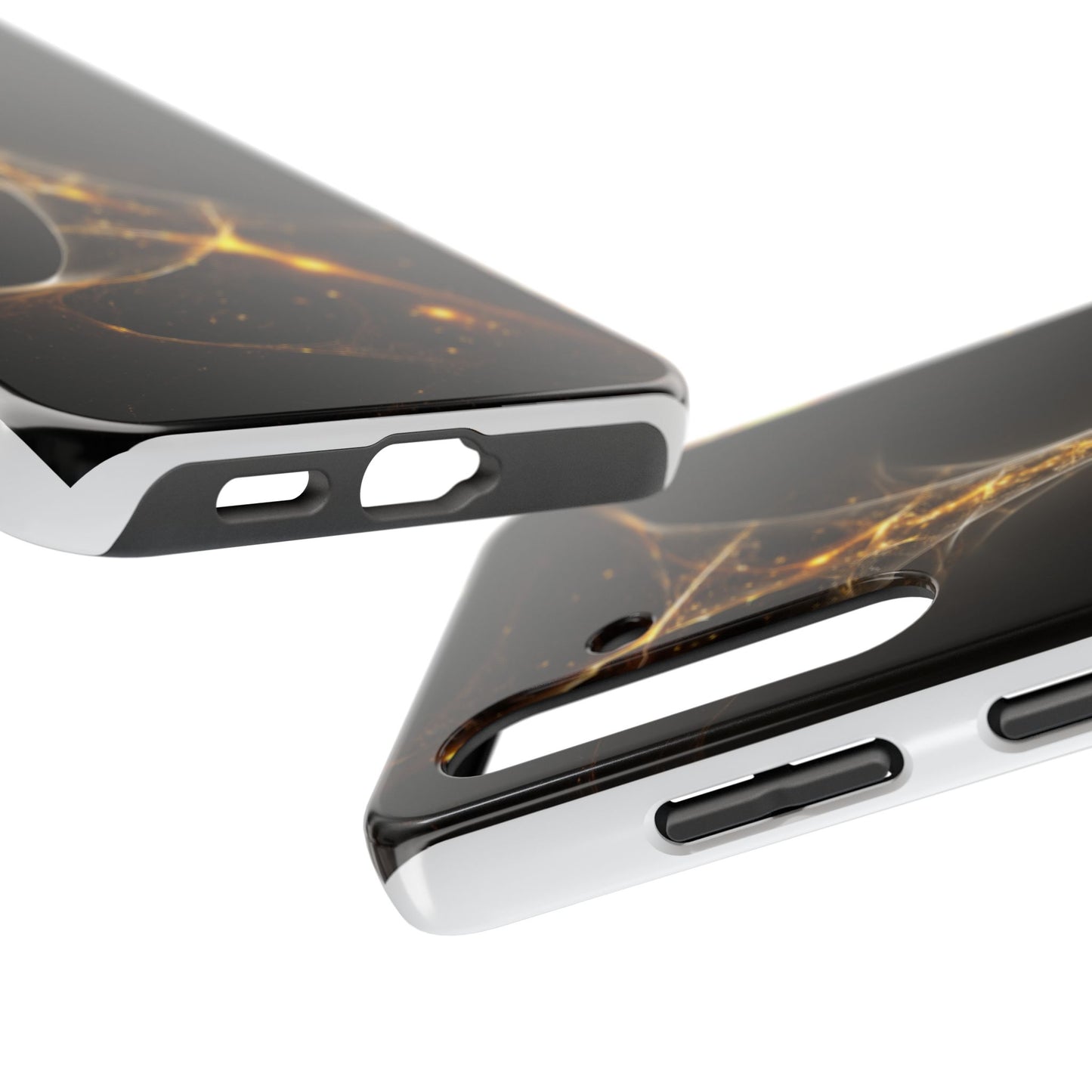 Cosmic Glow Tough Phone Case - Durable Protection with Stellar Design