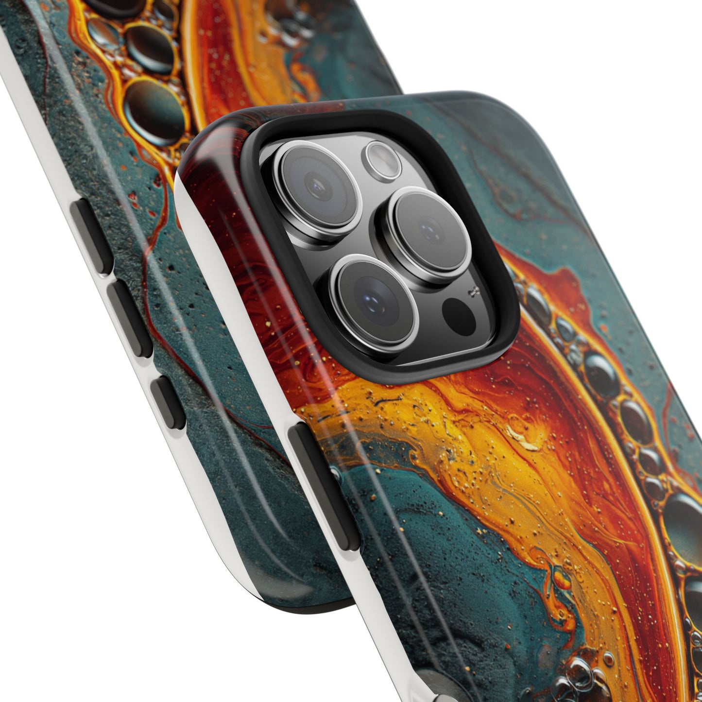 Vibrant Abstract Tough Phone Cases - Stylish Protection