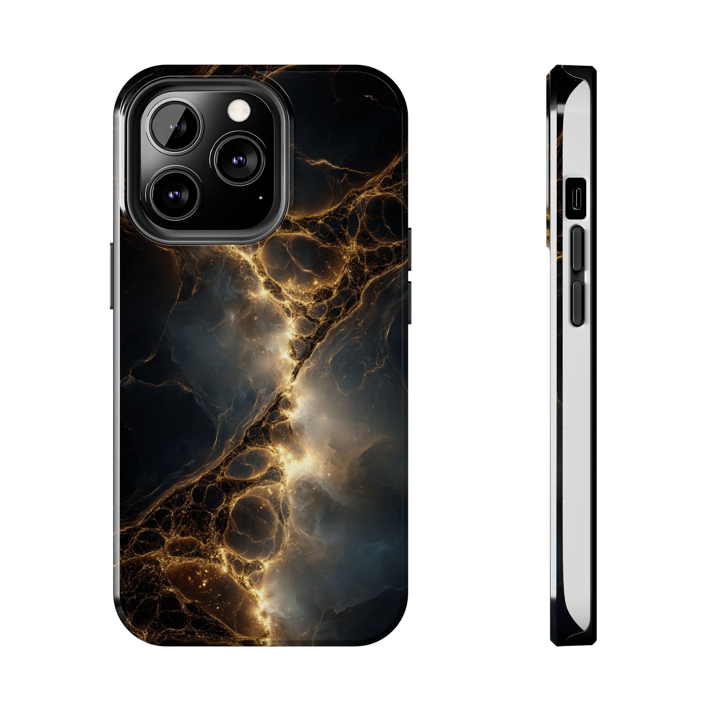 Galaxy Glow Tough Phone Case - Durable Design for Astronomical Vibes
