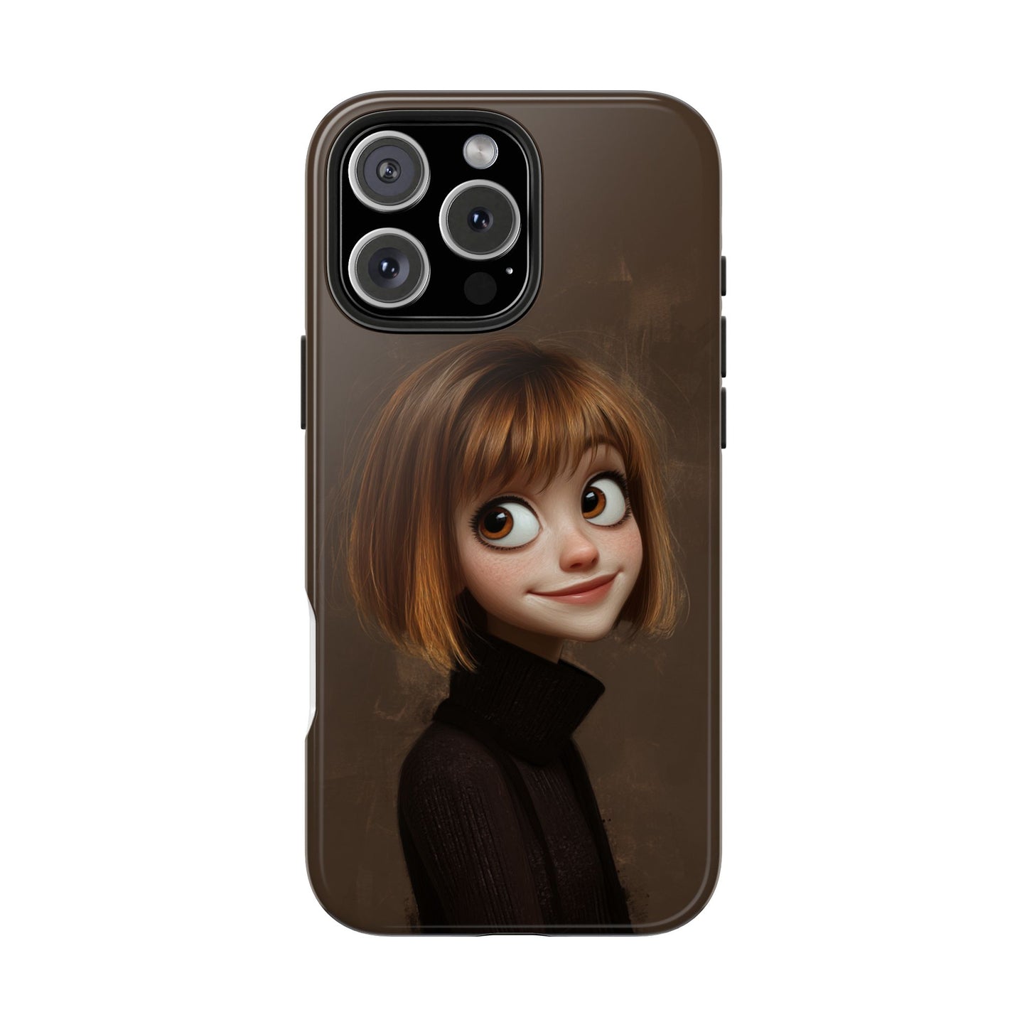 Cute Cartoon Character Tough Phone Case - Durable & Stylish Protection