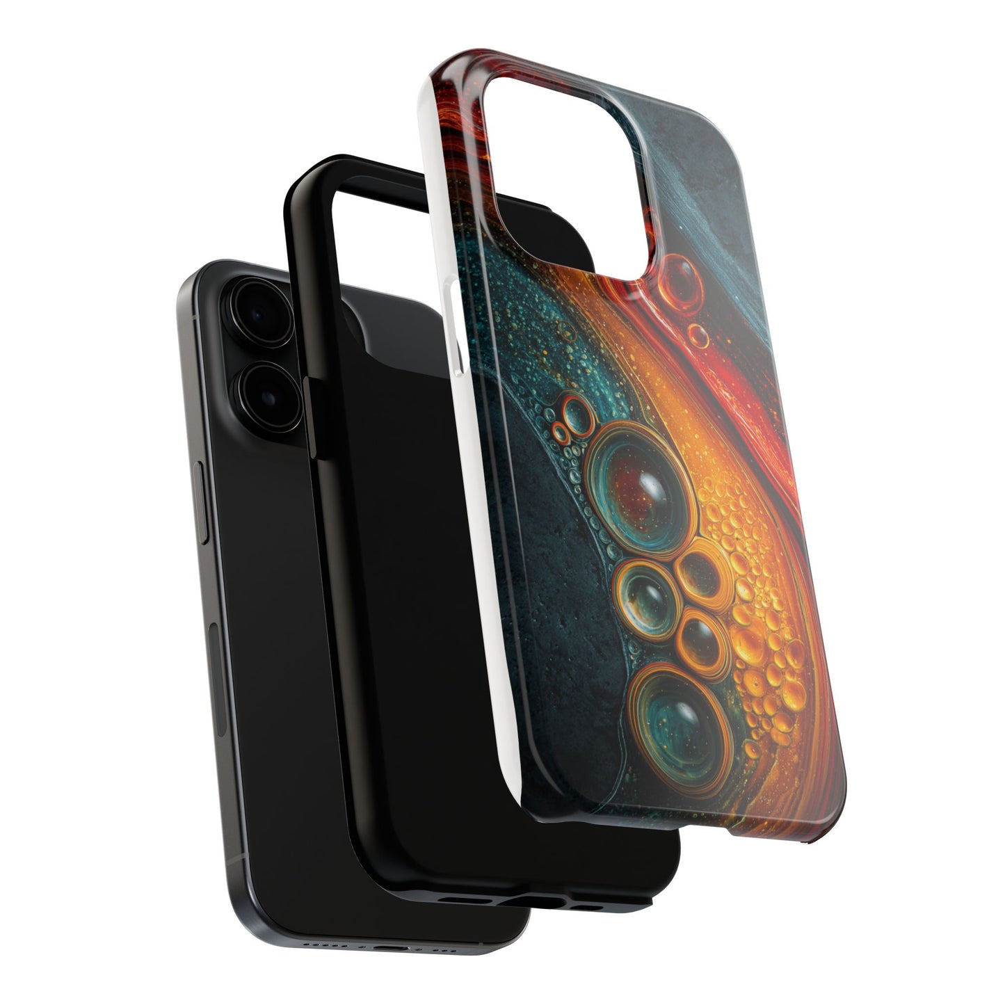 Vibrant Abstract Phone Case - Tough Protection with Style