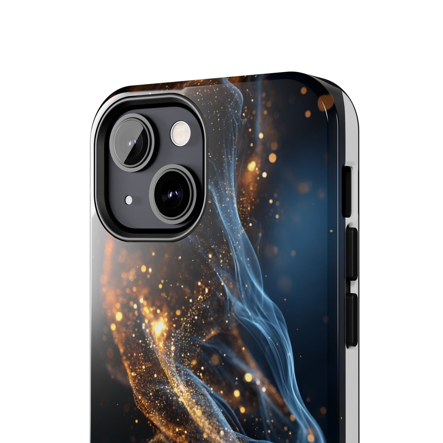 Elegant Gold Swirl Tough Phone Case – Durable & Stylish Protection for Your Device