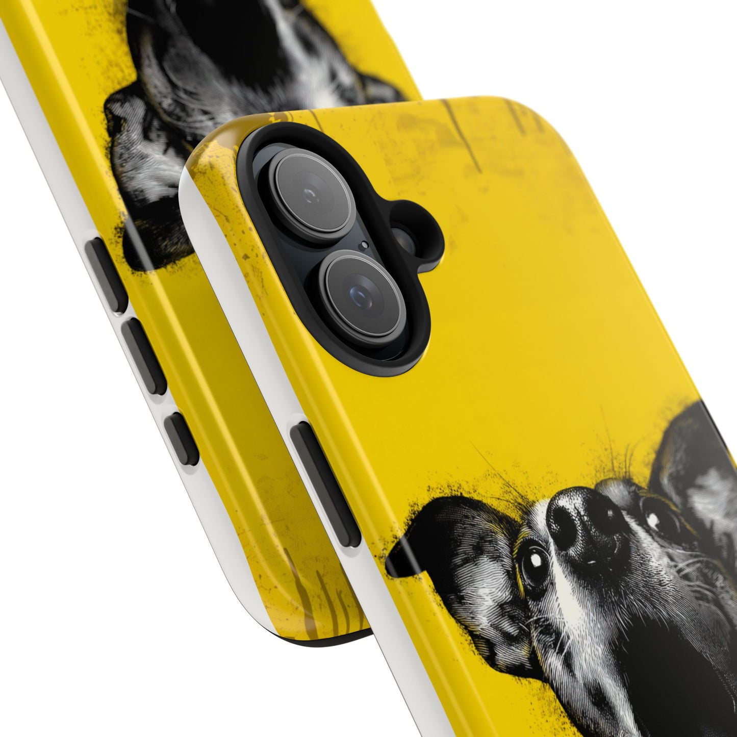 Vibrant Dog Lover Tough Phone Case – Durable Pet-Inspired Protection with Bold Design