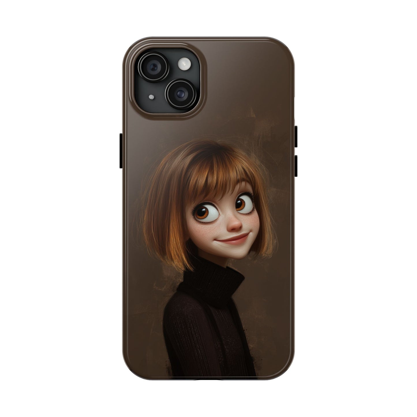 Cute Cartoon Character Tough Phone Case - Durable & Stylish Protection