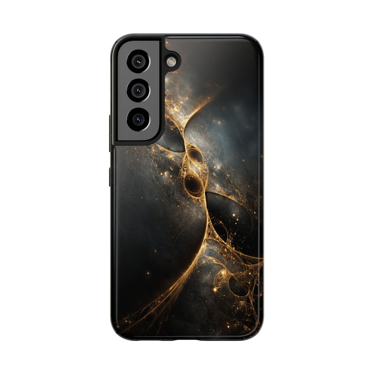 Galactic Elegance Tough Phone Case - Premium Protection for Cosmic Lovers