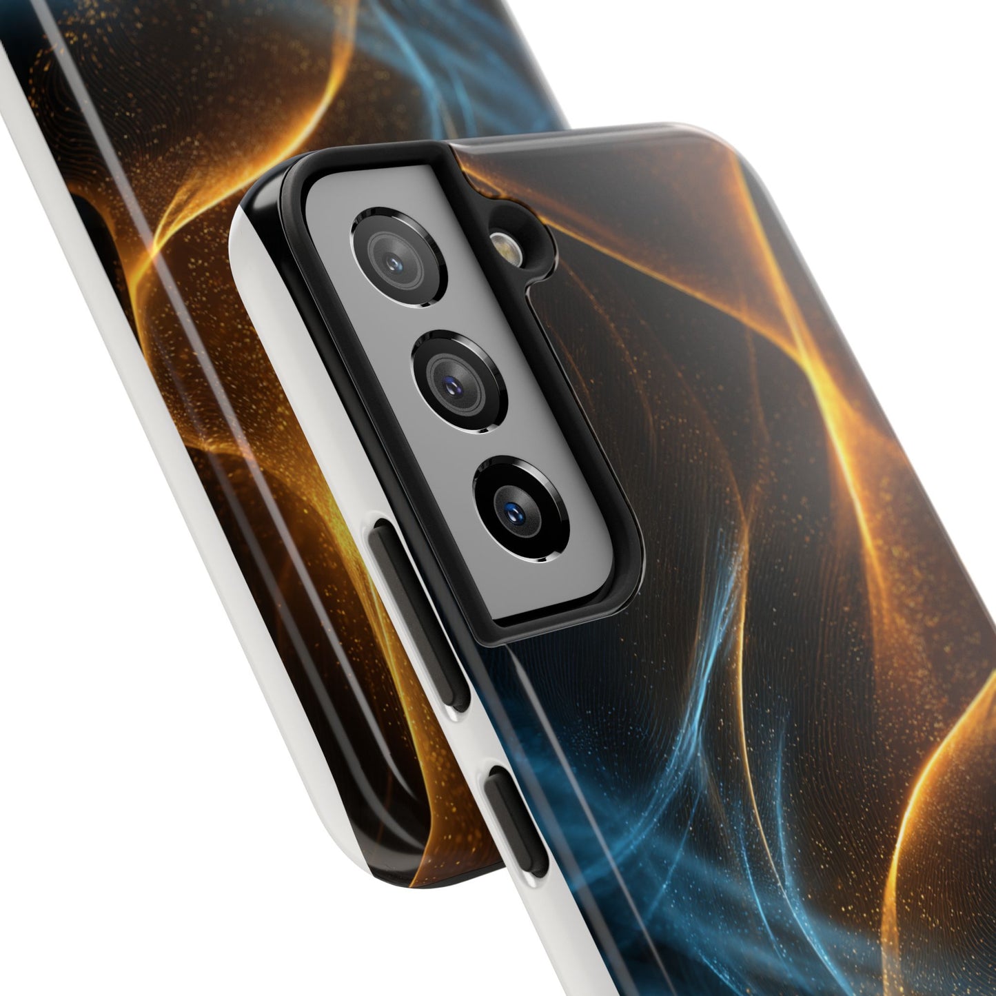 Dynamic Wave Tough Phone Case - Durable and Stylish