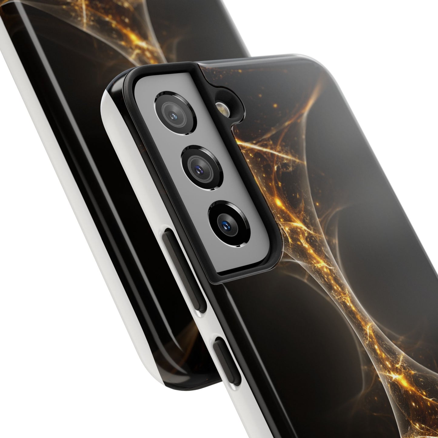 Cosmic Glow Tough Phone Case - Durable Protection with Stellar Design