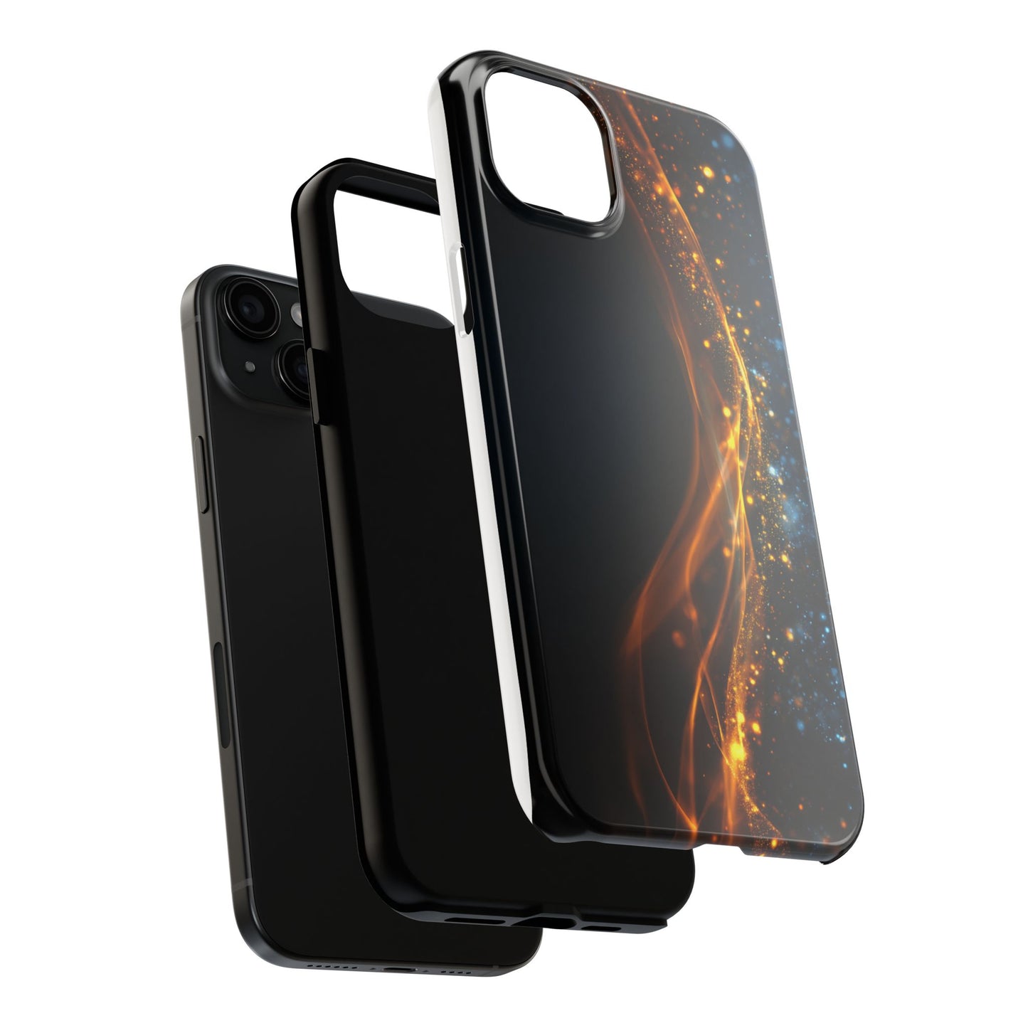 Stylish Tough Phone Cases - Durable Protection with Elegant Glow Design