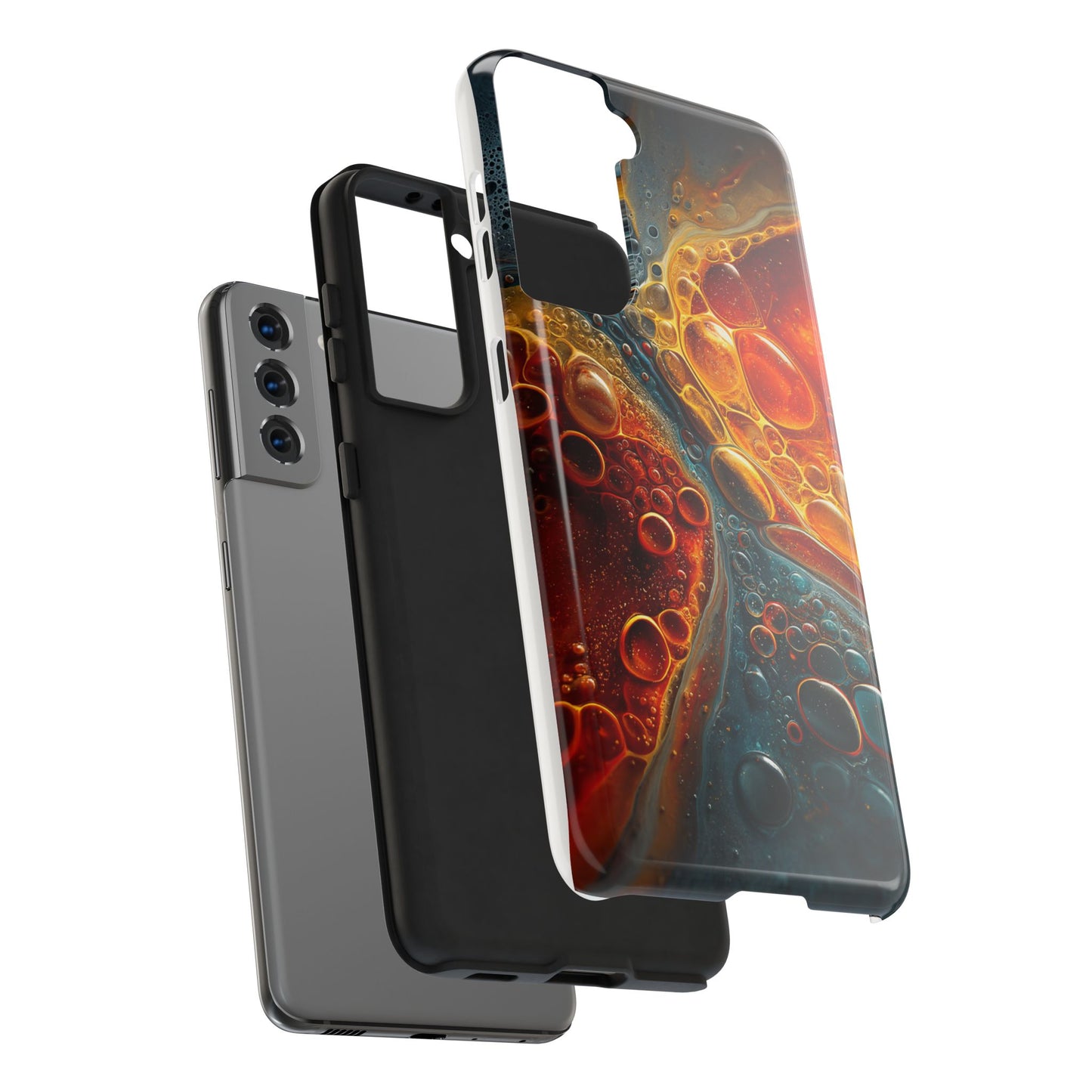 Vibrant Abstract Tough Phone Case - Protect Your Device with Style