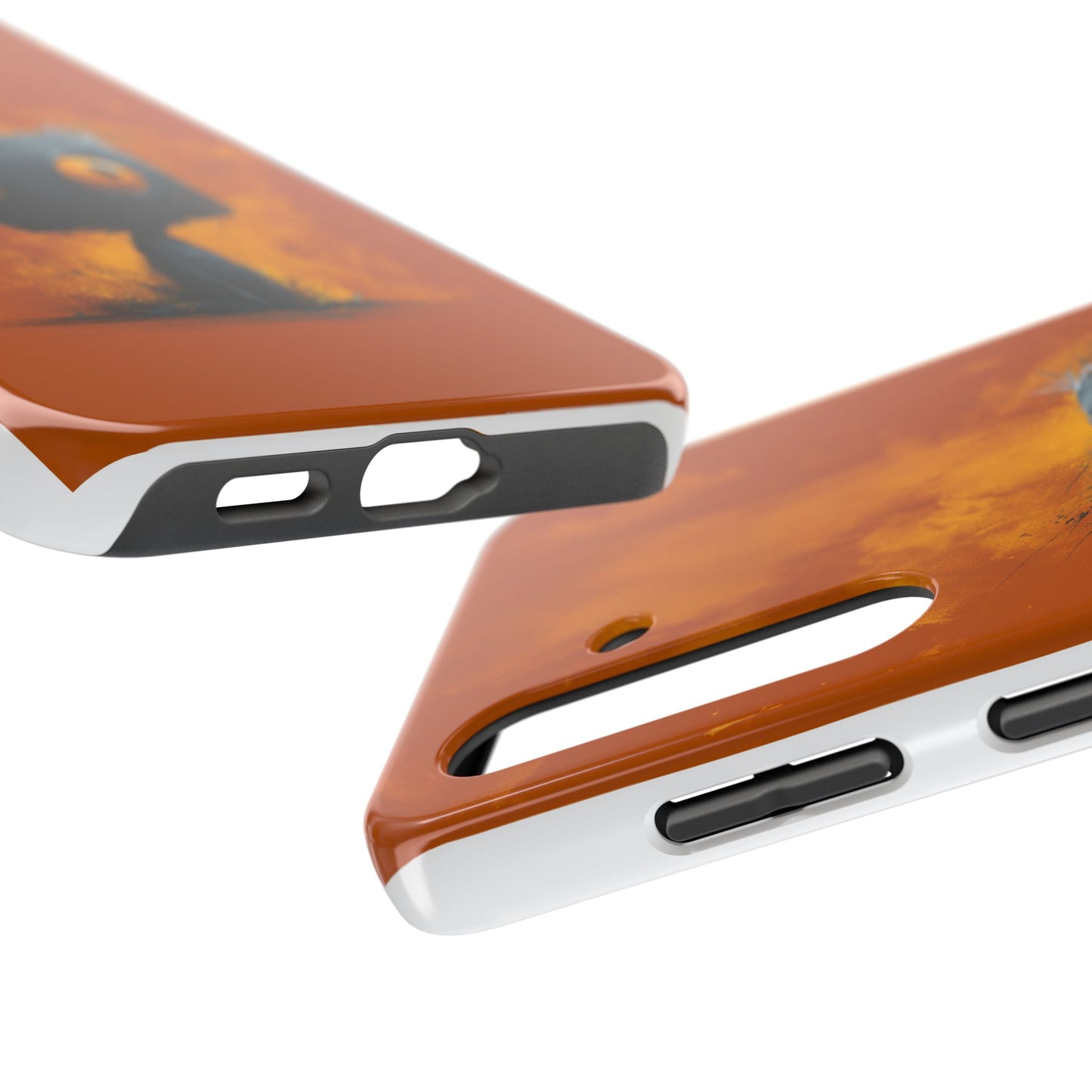 Cute Monster Tough Phone Case - Durable Protector for Kids & Adults