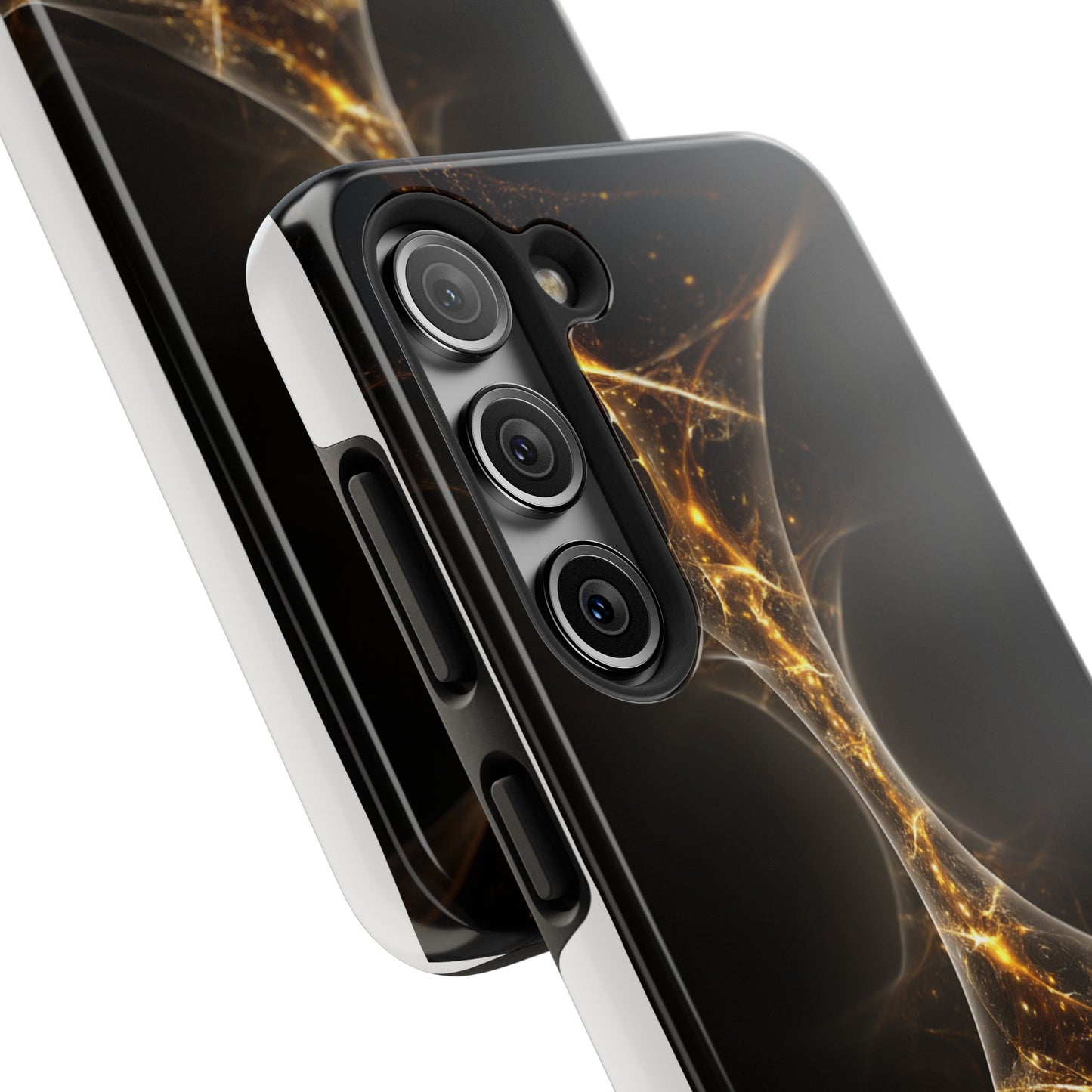 Cosmic Glow Tough Phone Case - Durable Protection with Stellar Design