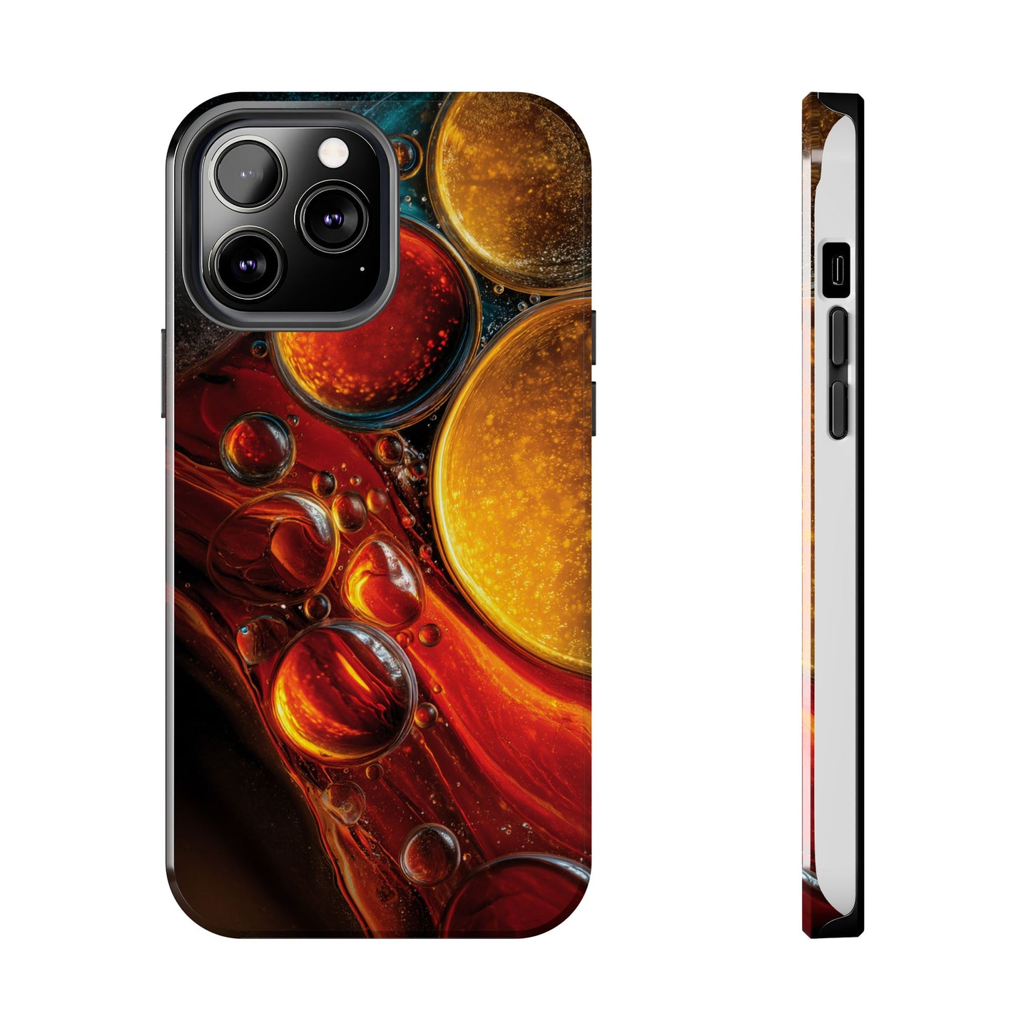 Vibrant Abstract Tough Phone Case - Protective Cover with Colorful Design