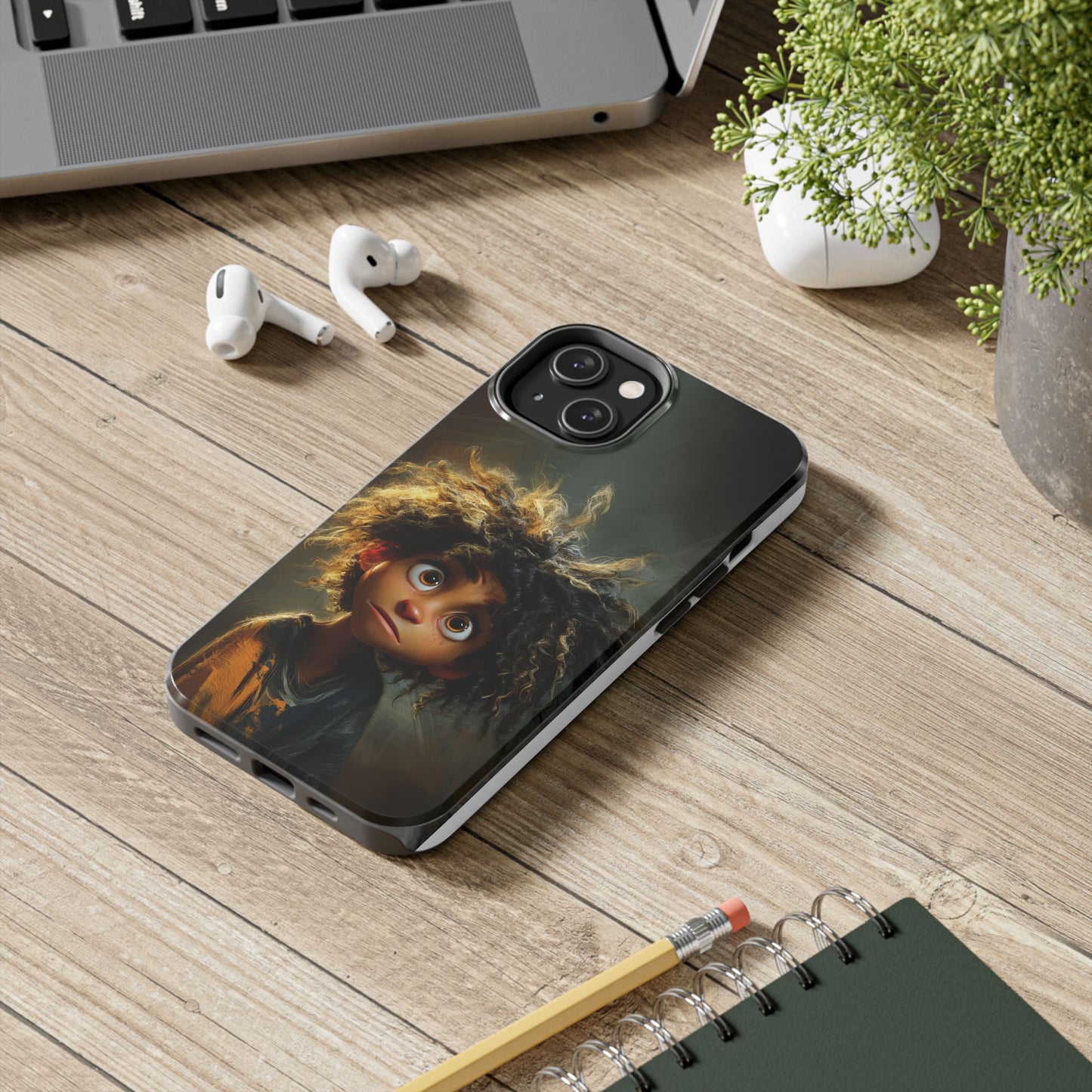 Whimsical Character Tough Phone Case for Kids