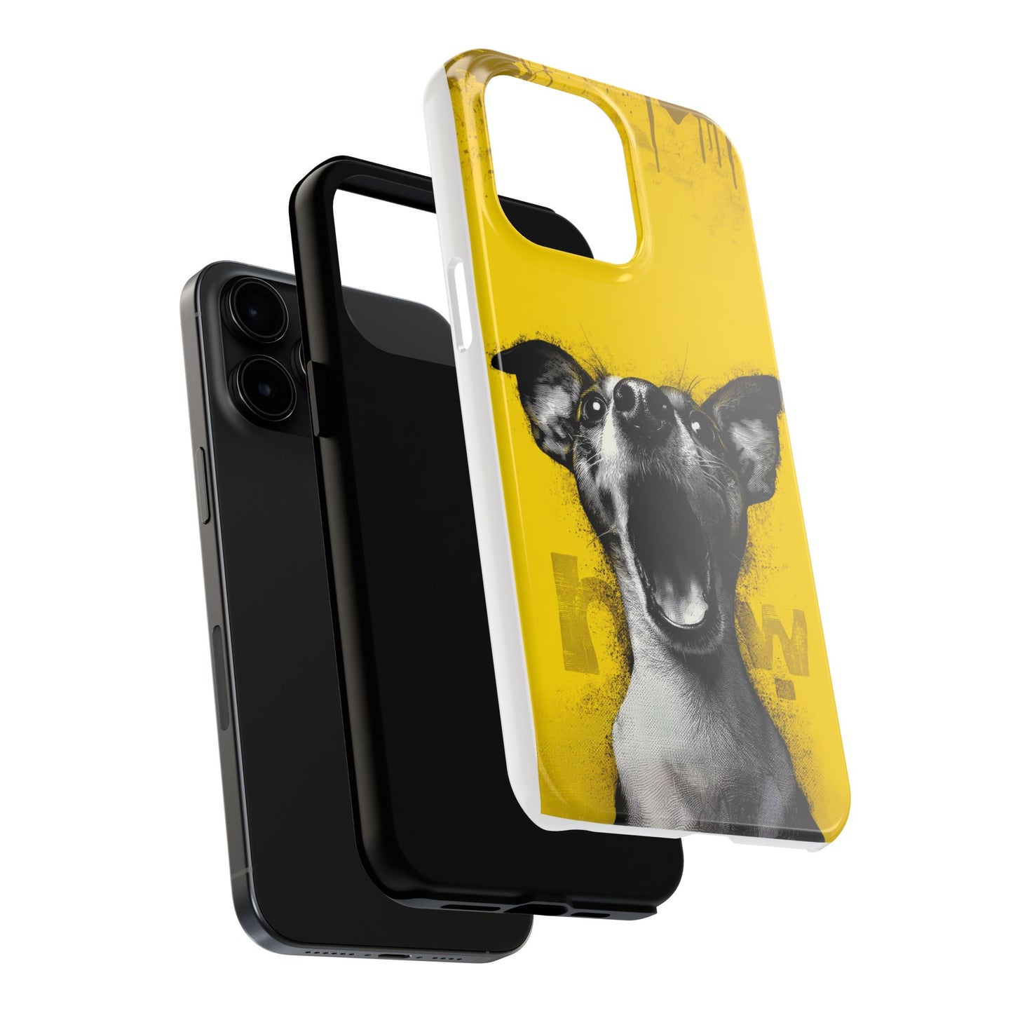 Vibrant Dog Lover Tough Phone Case – Durable Pet-Inspired Protection with Bold Design