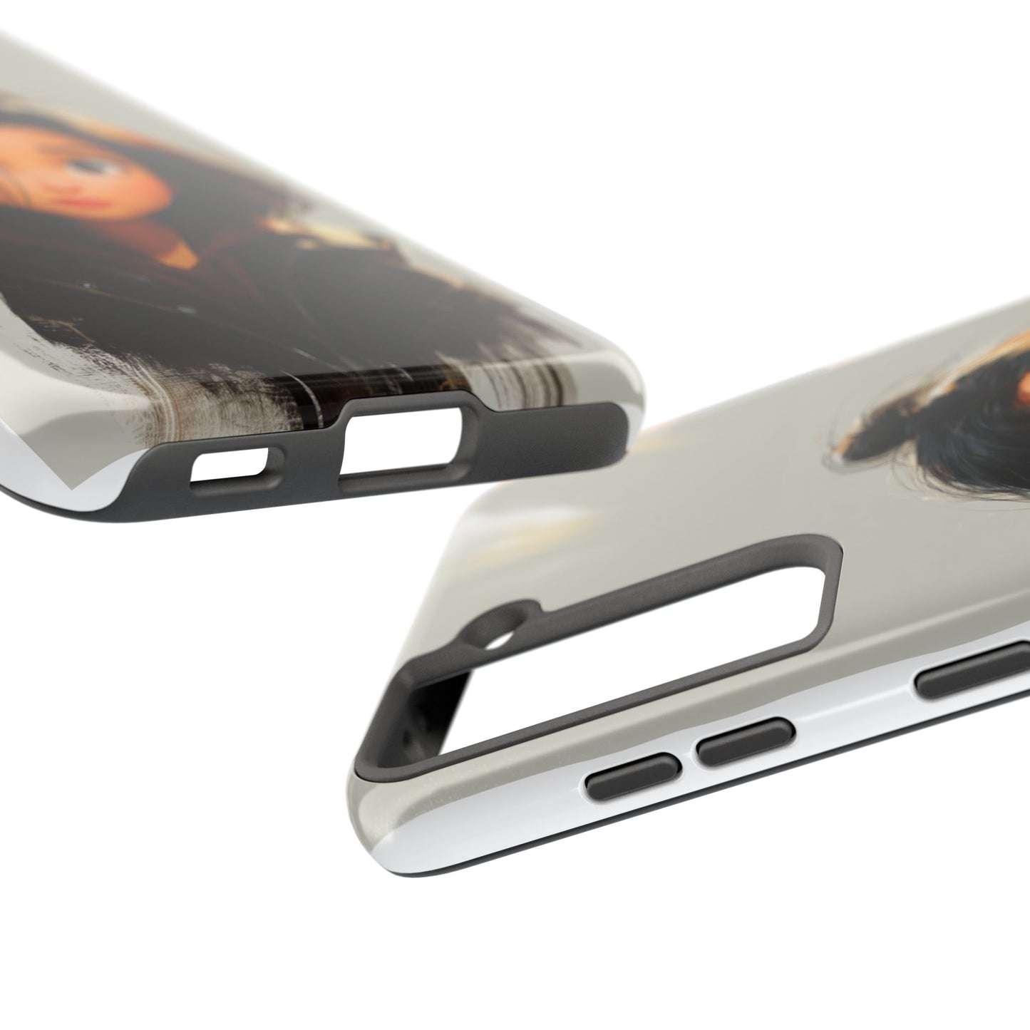 Artistic Tough Phone Case - Unique Design for Creative Souls