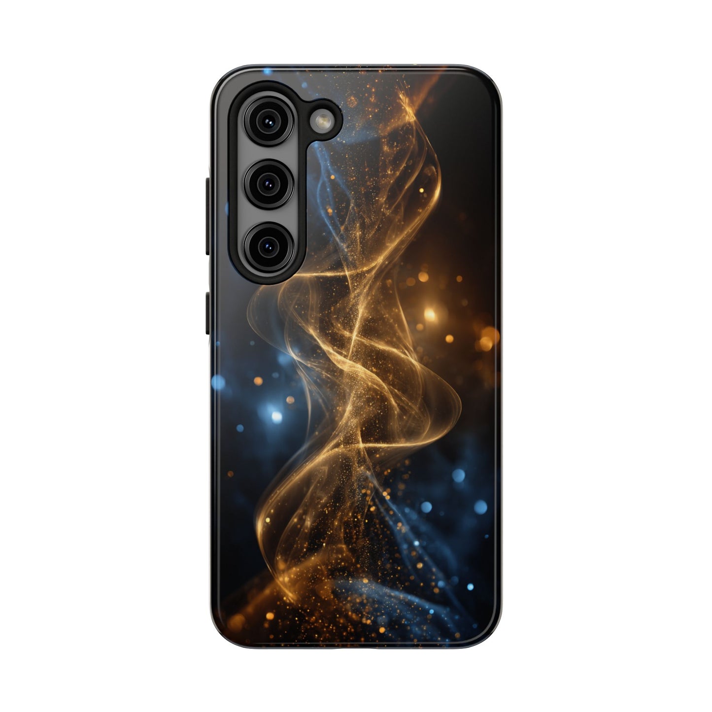 Stylish Tough Phone Cases with Sparkling Swirls Design