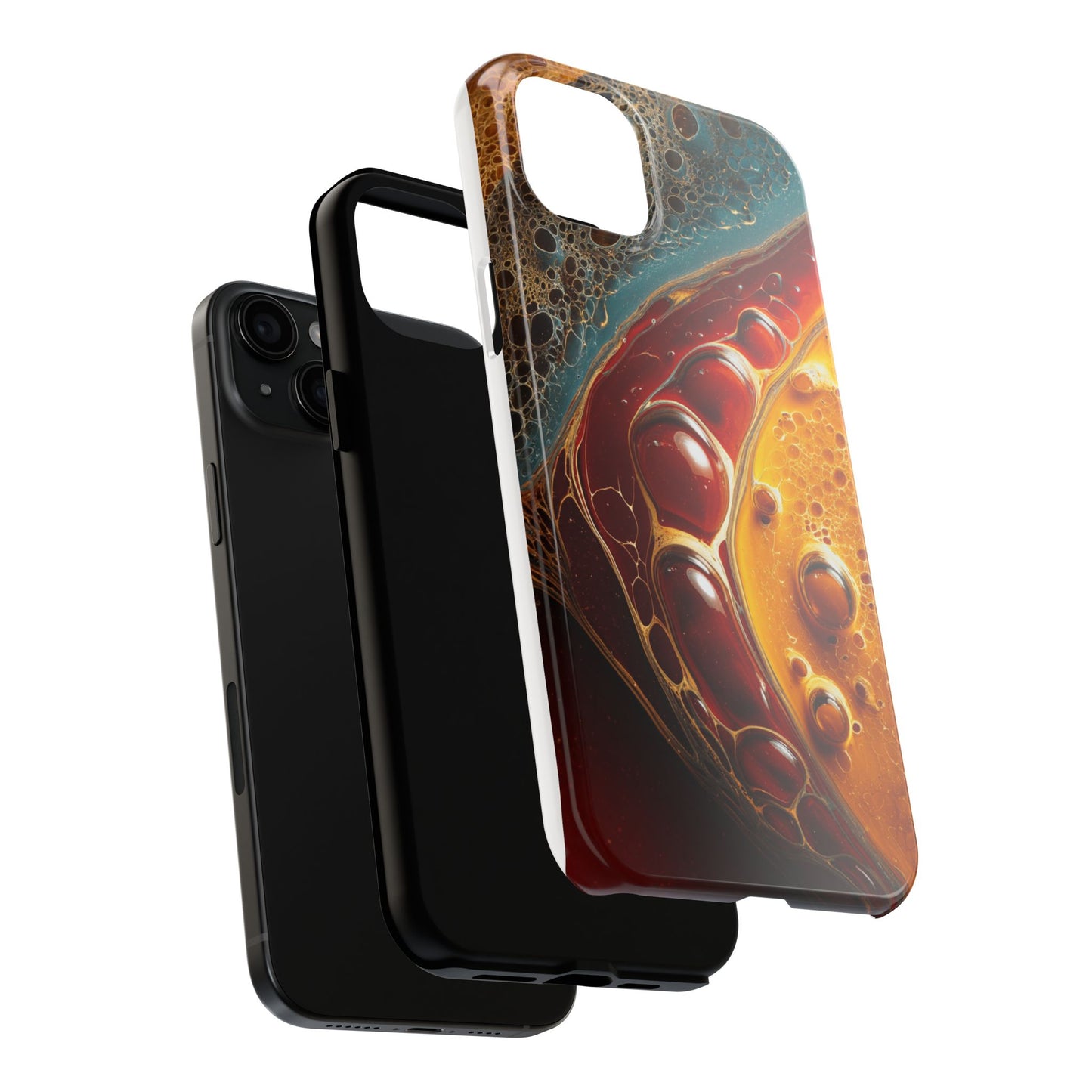 Vibrant Abstract Tough Phone Case - Colorful Protection for Your Device
