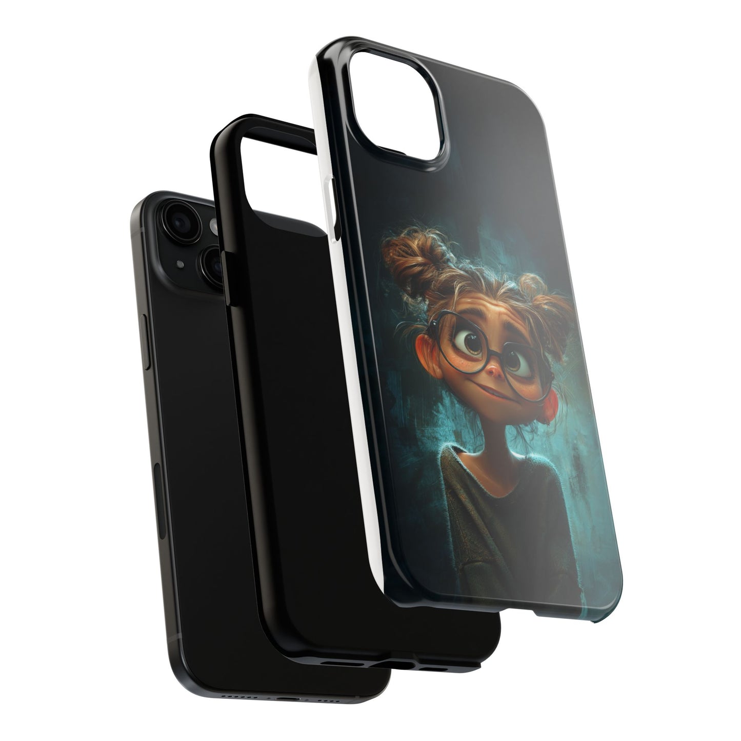 Cute Character Tough Phone Case - Perfect Gift for Kids and Teens