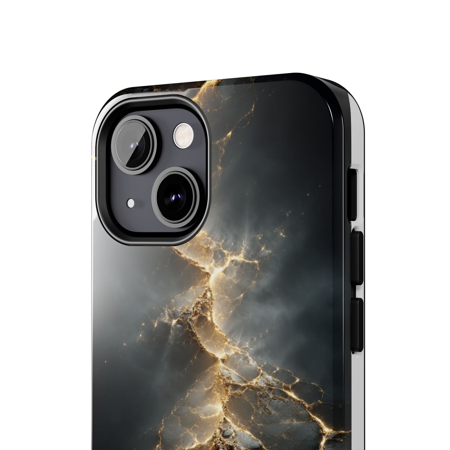 Majestic Marble Phone Case - Tough Protective Cover with Gold Veins