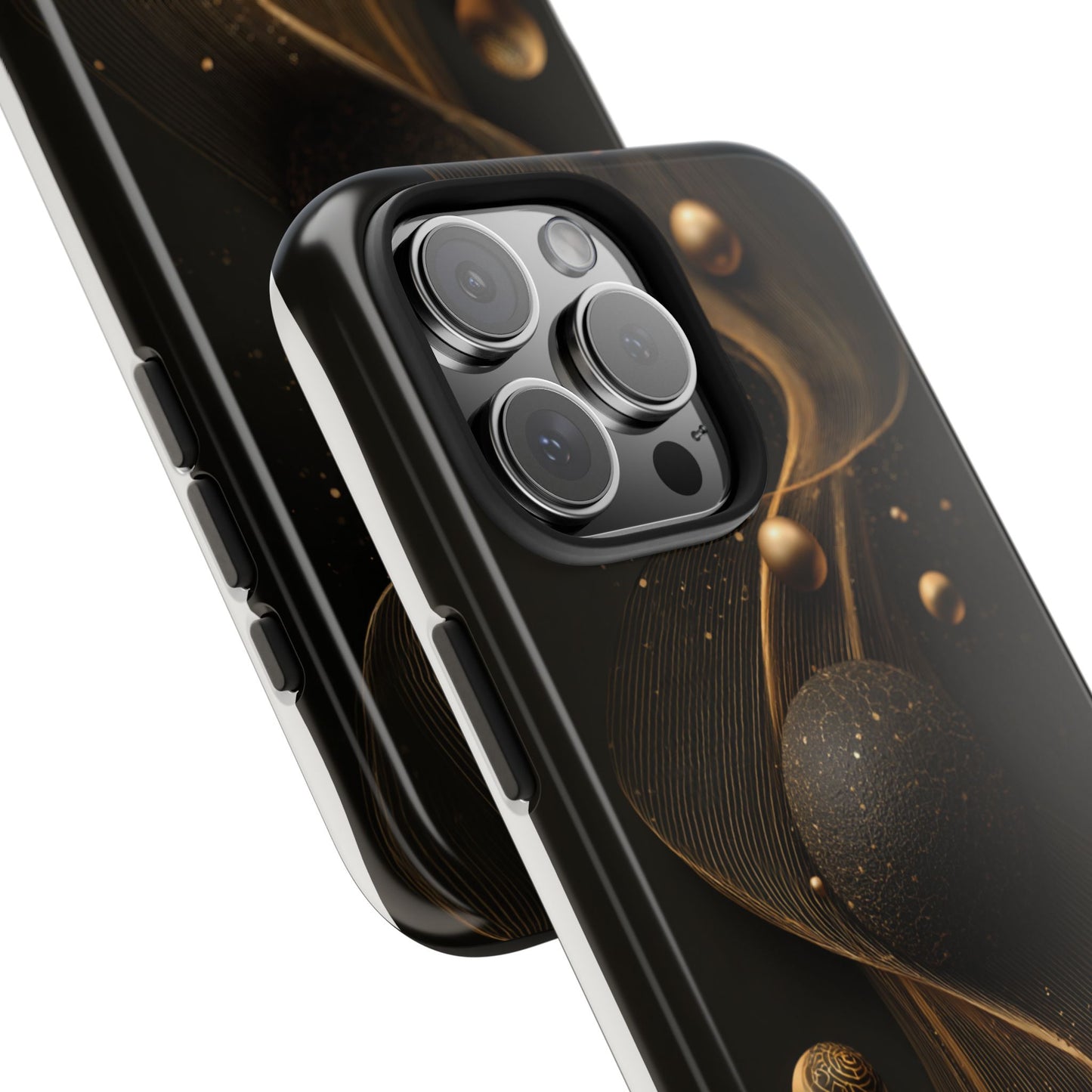 Elegant Abstract Galaxy Tough Phone Case - Perfect for Cosmic Art Lovers