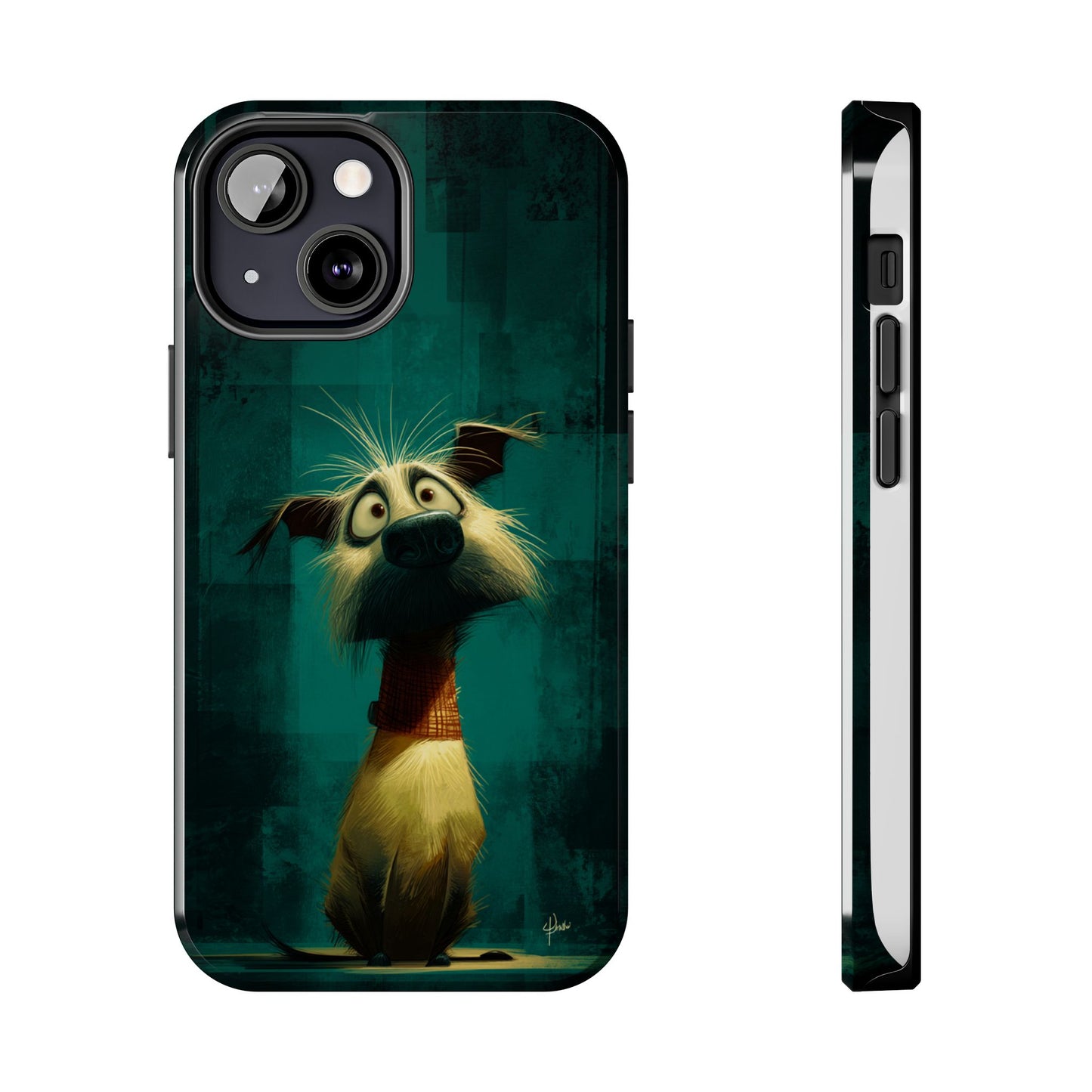 Cute Pet-Inspired Tough Phone Case - Ideal for Animal Lovers