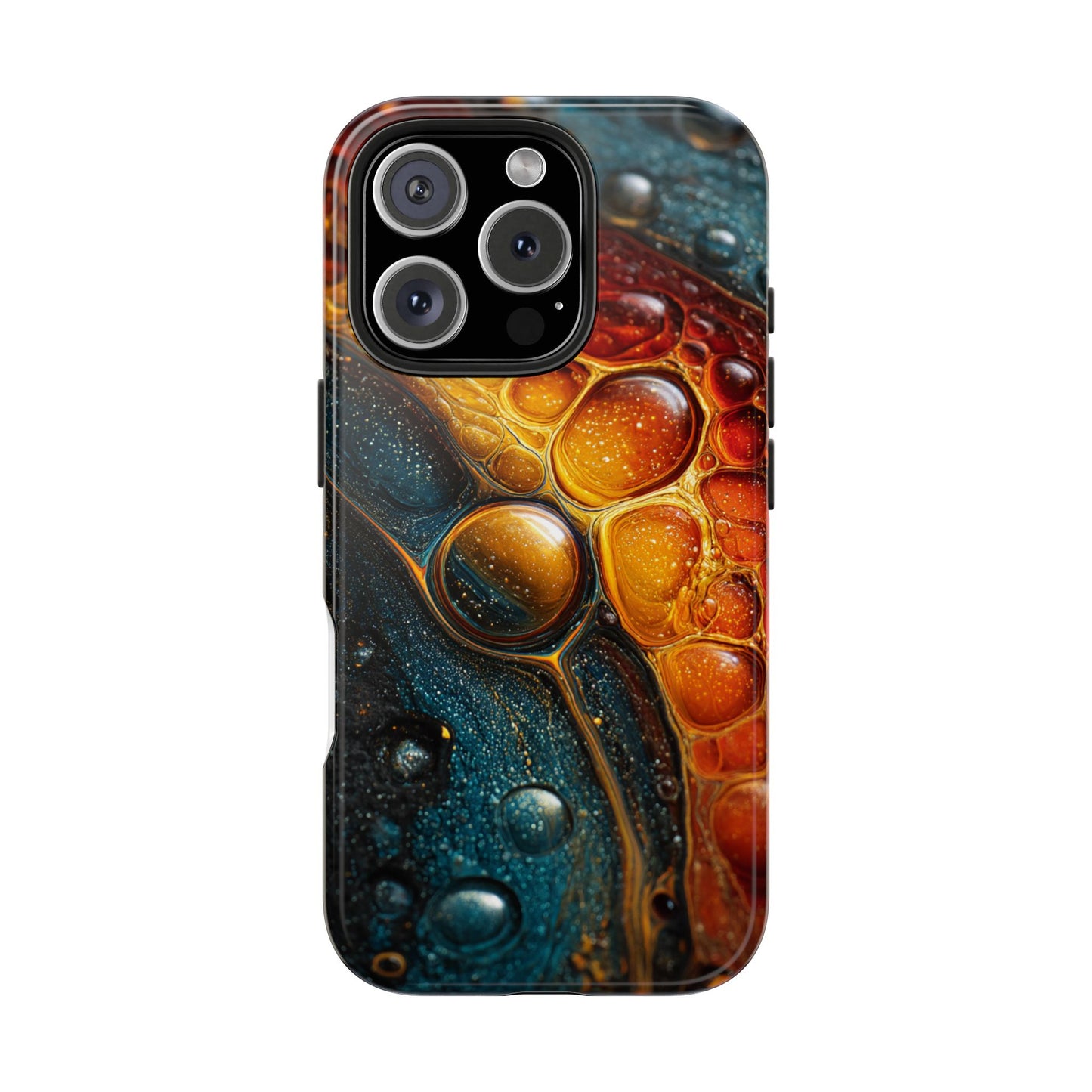 Abstract Art Tough Phone Case - Colorful Design for Stylish Protection