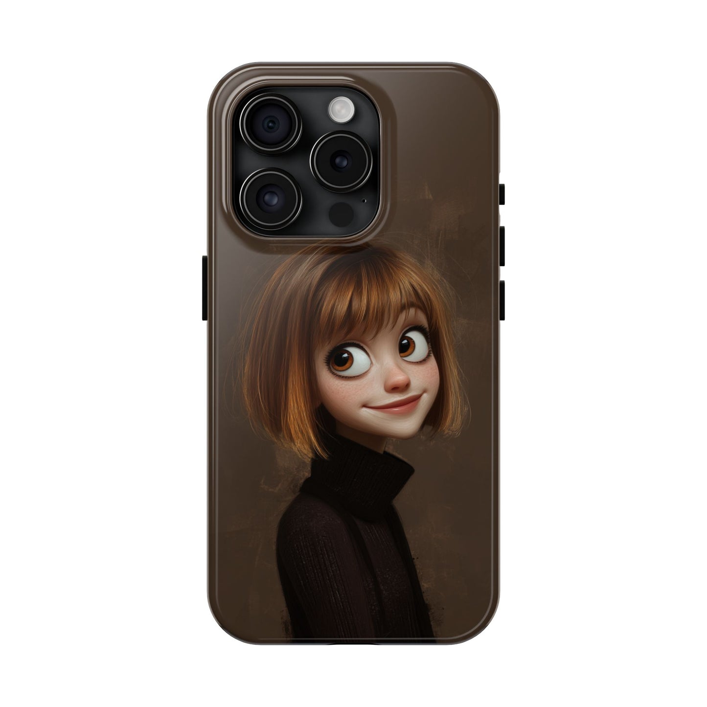 Cute Cartoon Character Tough Phone Case - Durable & Stylish Protection