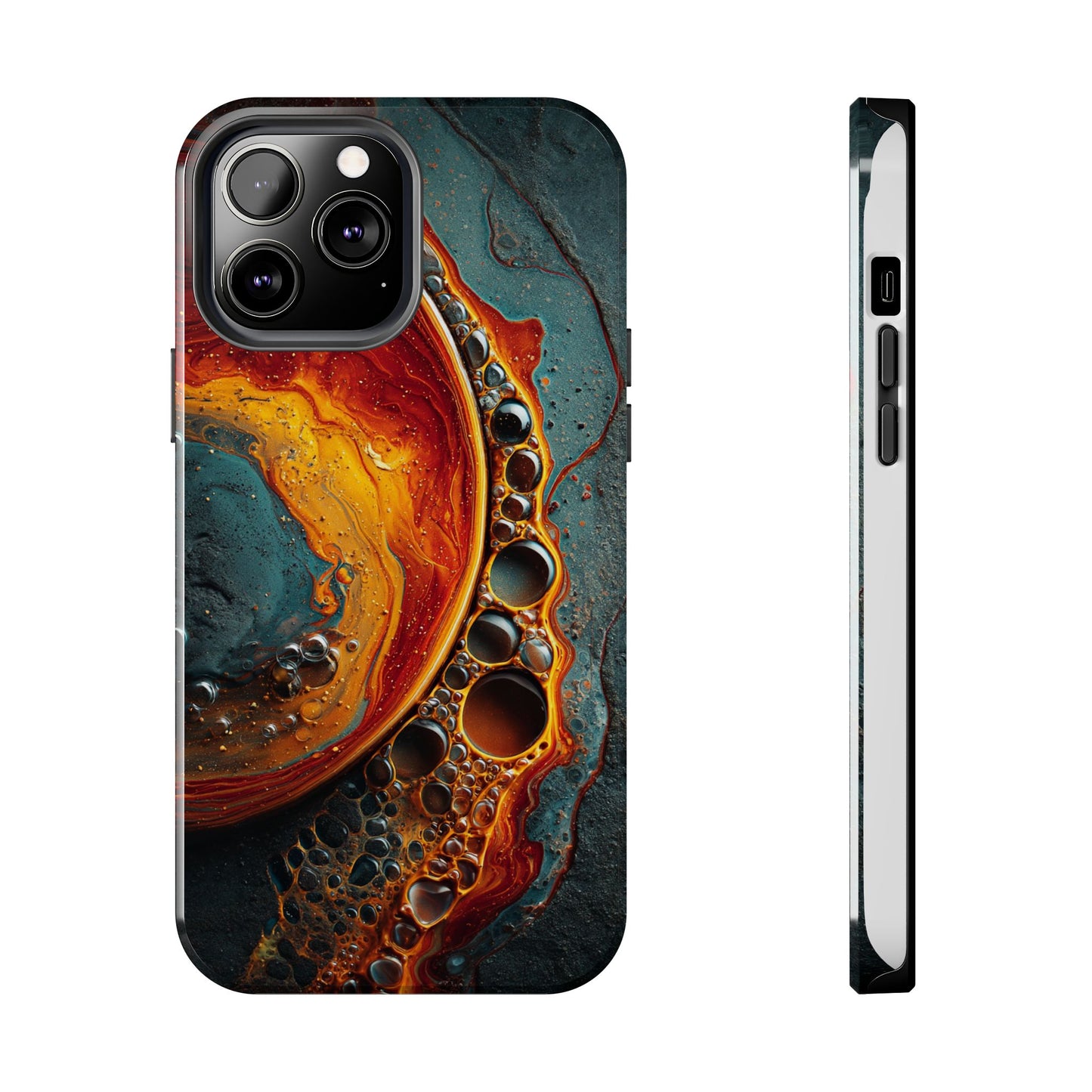 Vibrant Abstract Tough Phone Cases - Stylish Protection