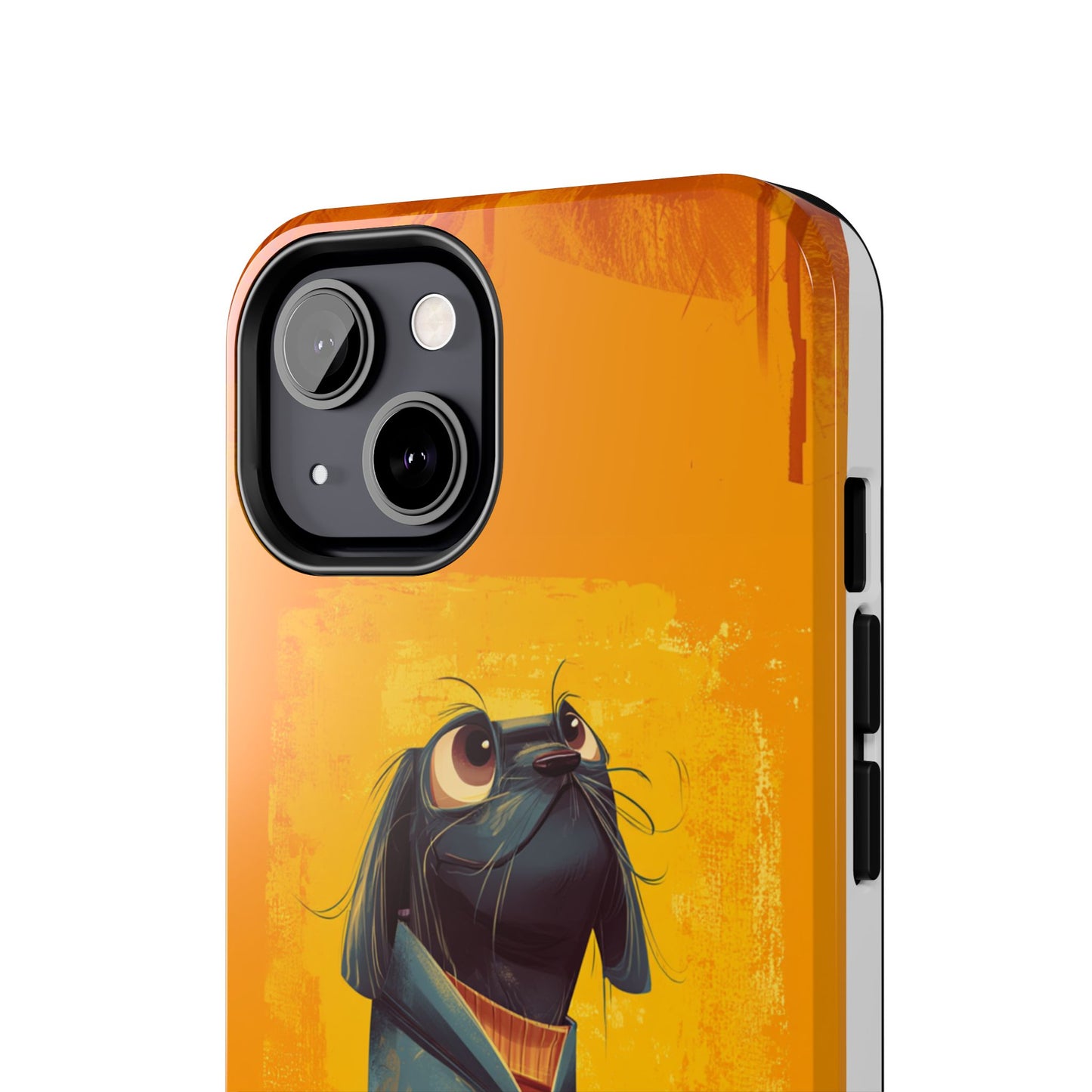 Fun Dog Art Tough Phone Case - Durable Pet Lover Gift