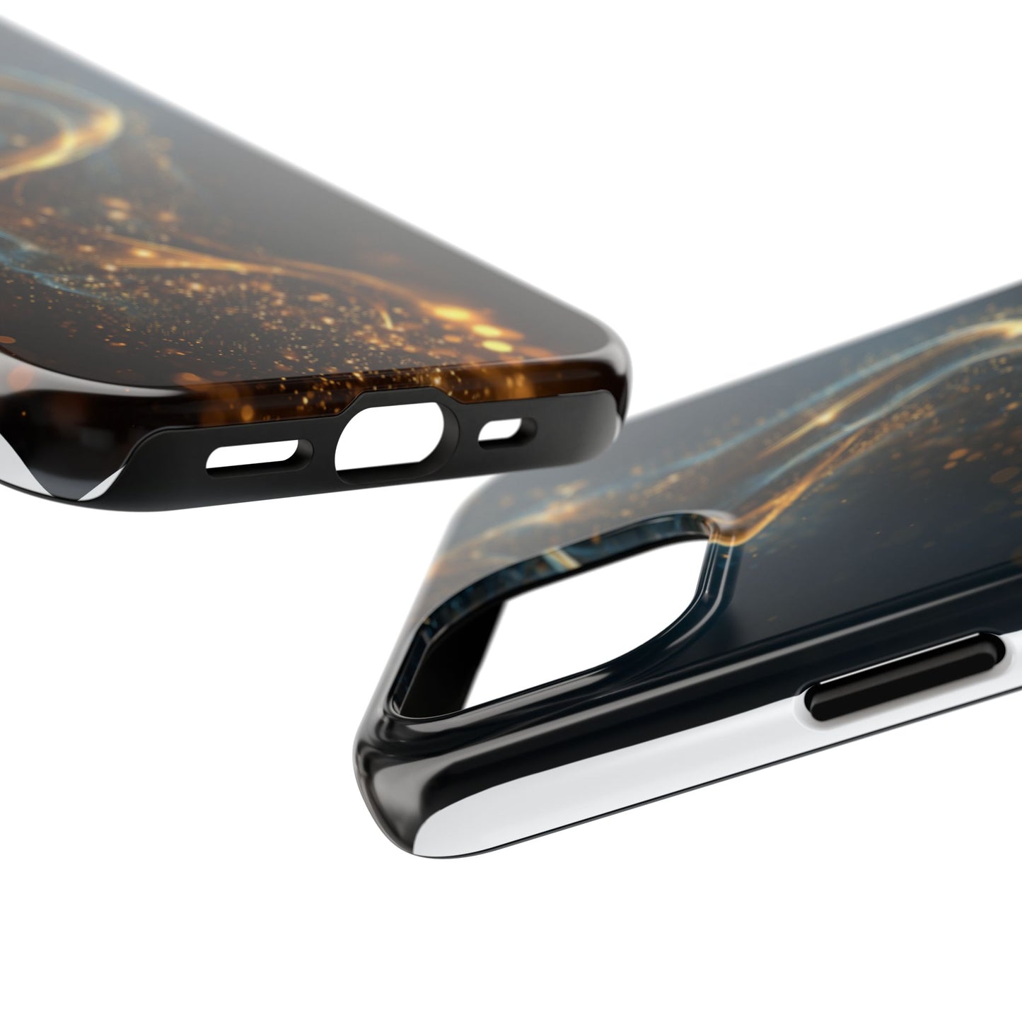 Elegant Glitter Tough Phone Case - Stylish & Durable Protection