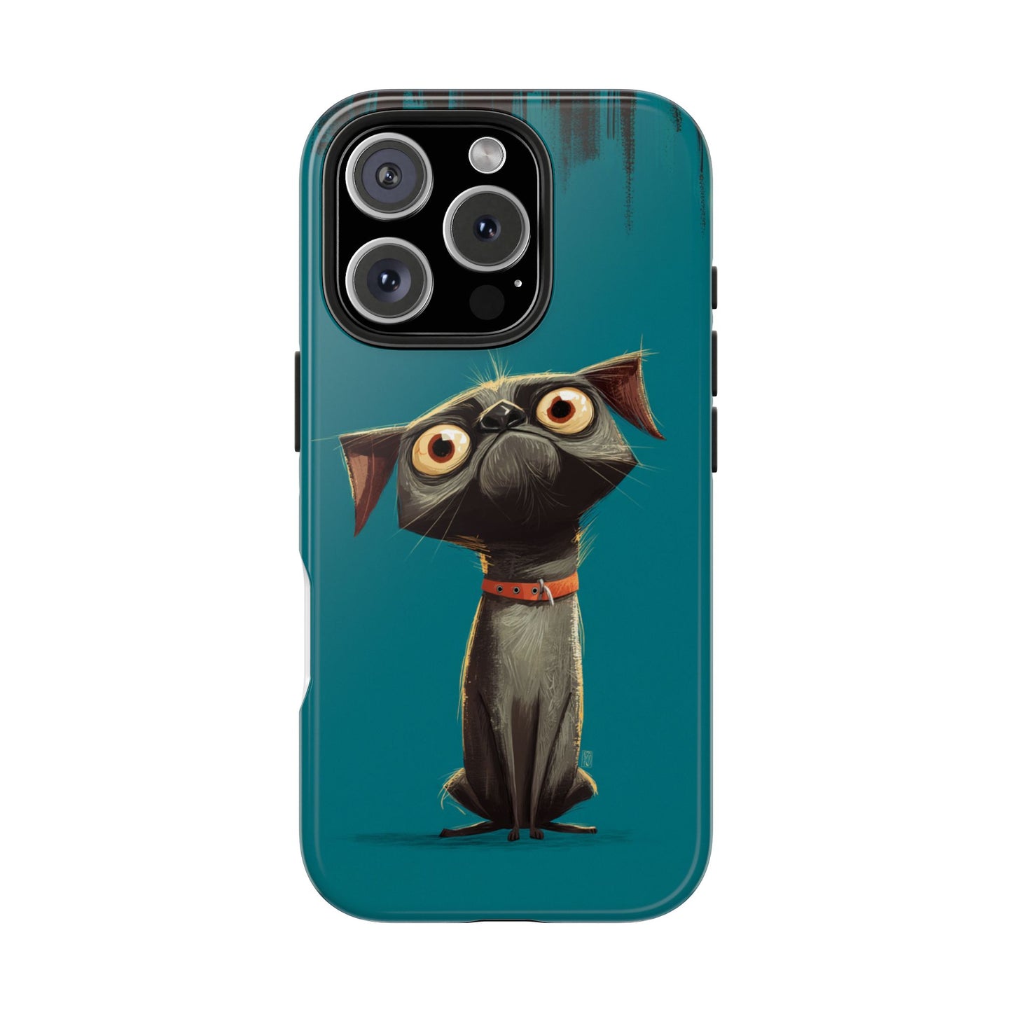 Cute Dog Tough Phone Case - Durable Protection for Pet Lovers