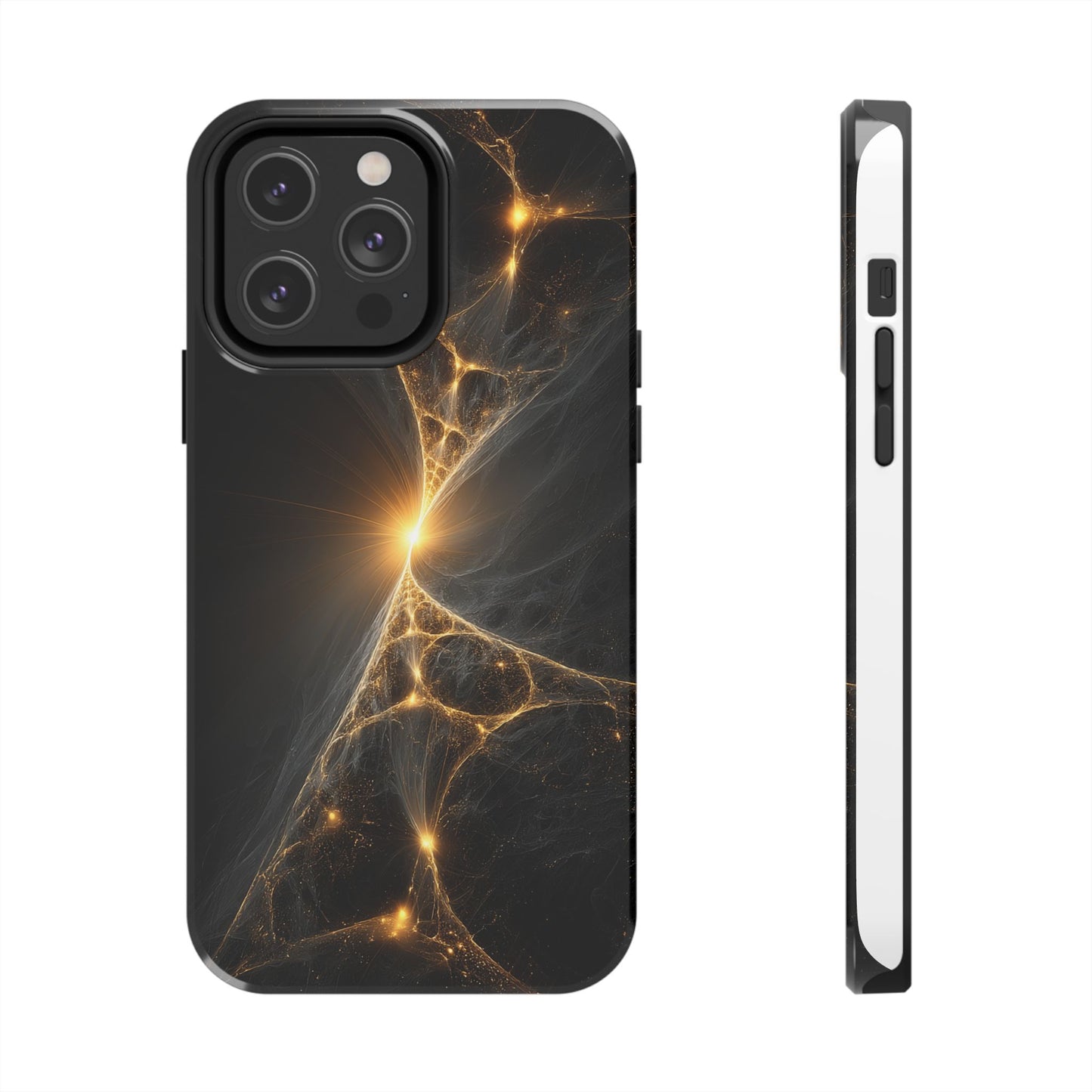 Cosmic Glow Tough Phone Case - Durable Protection with Stunning Galaxy Design