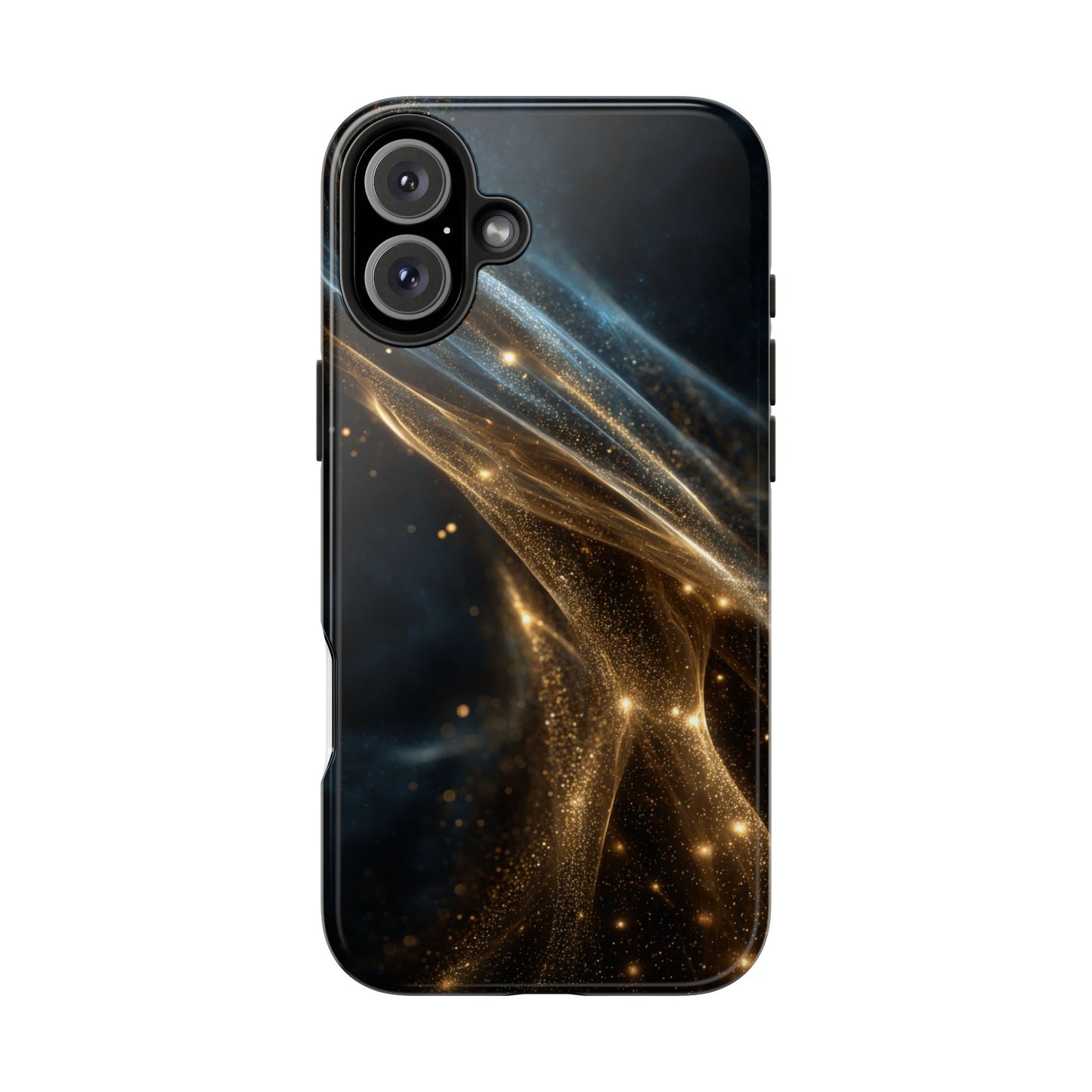 Stunning Gold Swirl Tough Phone Case - Stylish Protection with Elegance