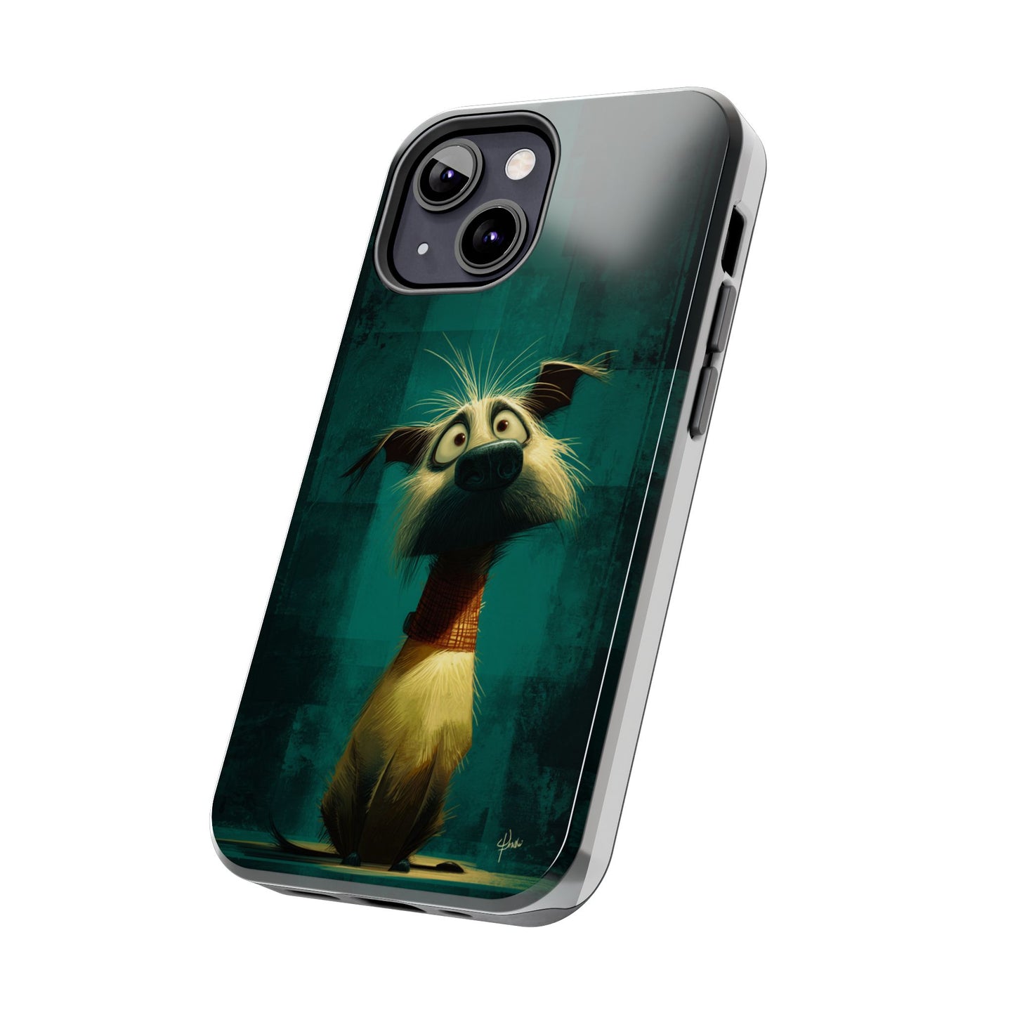 Cute Pet-Inspired Tough Phone Case - Ideal for Animal Lovers